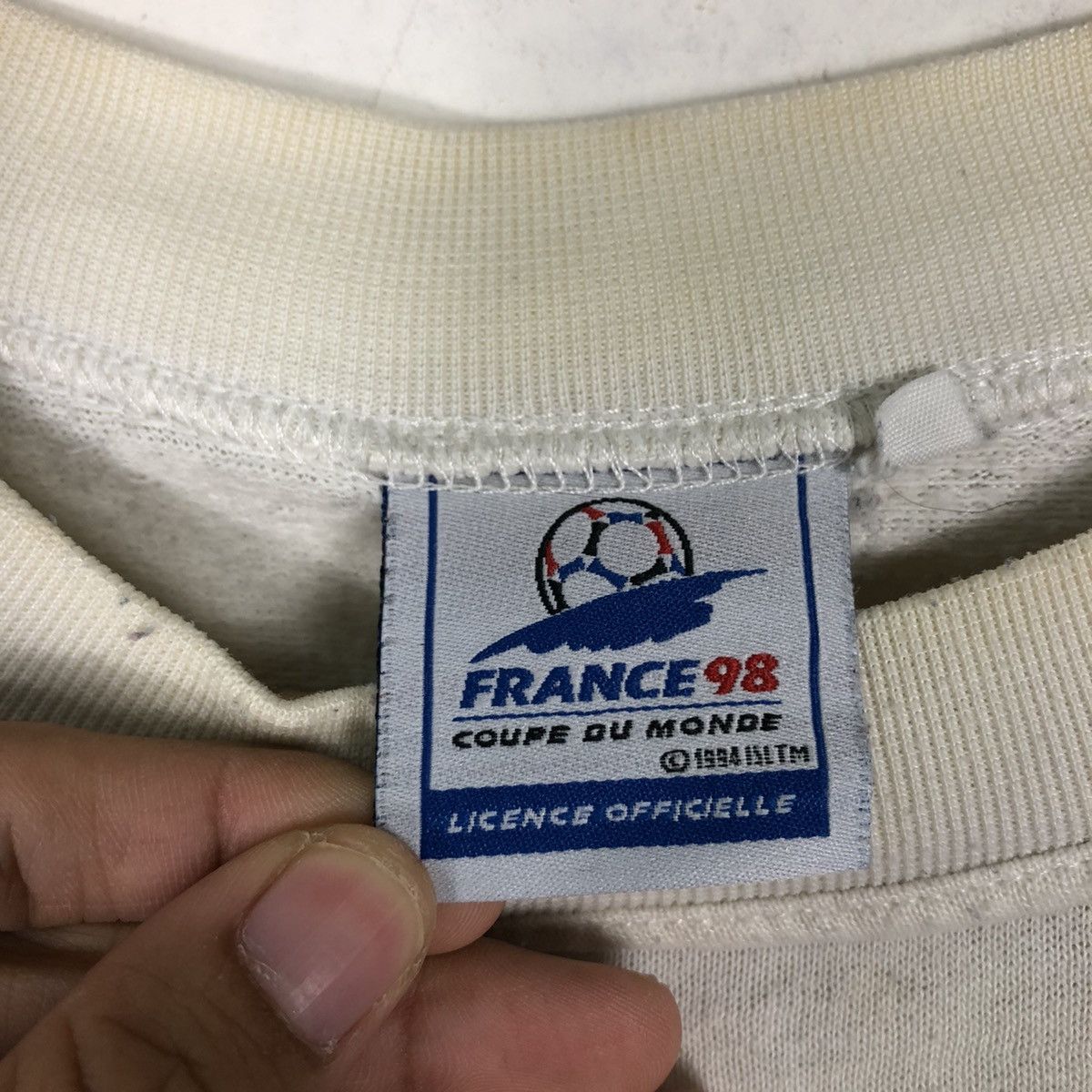 Japanese Brand 🔥Vintage 98’s France Coupe Du Monde Sweatshirt Crewneck Size US M / EU 48-50 / 2 - 11 Thumbnail