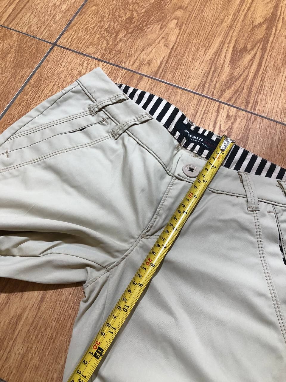 Miss Sixty VINTAGE Miss Sixty Beige Ladies Trousers flared pants Y2K, Size 28" / US 6 / IT 42 - 10 Thumbnail
