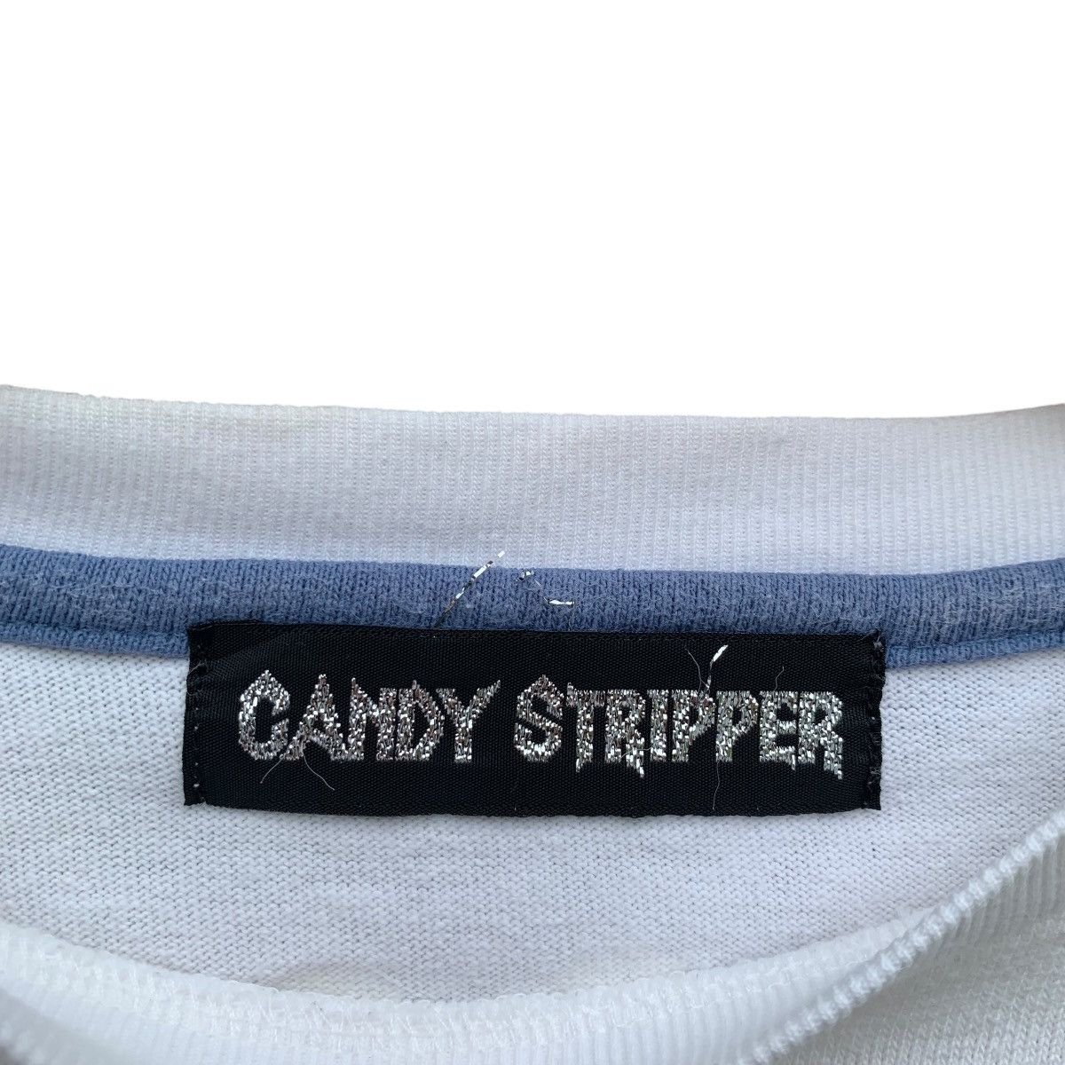 Angel Blue × Hysteric Glamour × Japanese Brand 2000s Candy stripper longsleeave Size US L / EU 52-54 / 3 - 6 Thumbnail