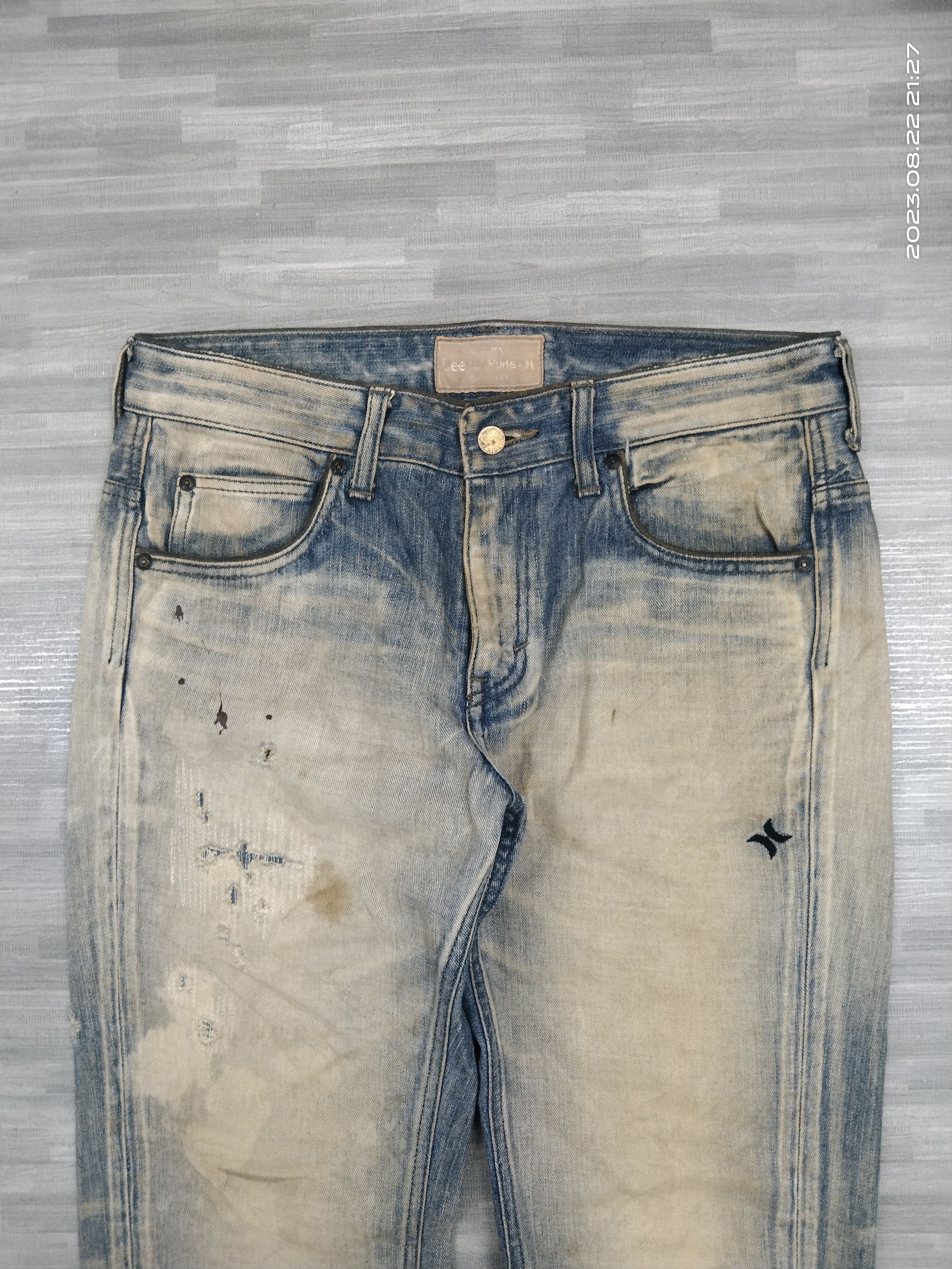 Hurley SICK RUSTY LEE X HURLEY DENIM PANTS Size US 32 / EU 48 - 4 Thumbnail