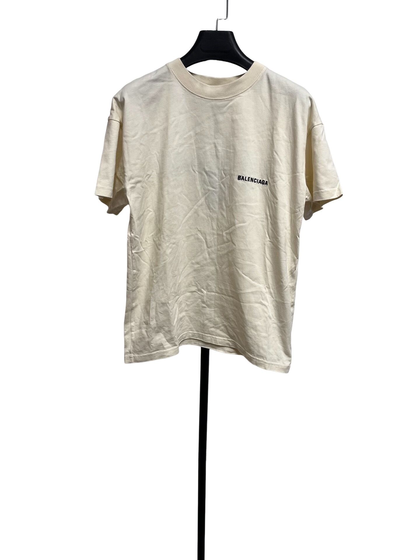 Balenciaga Balenciaga Back Logo Print Crewneck T-Shirt XXS Size US XXS / EU 40 - 1 Thumbnail