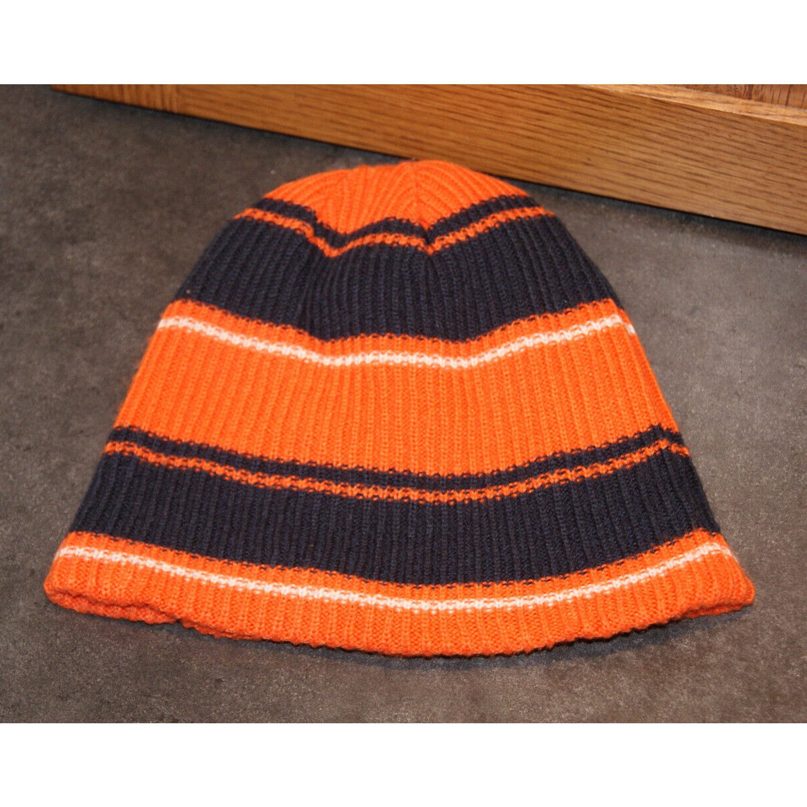 Other VTG Chicago Bears Reversible Winter Knit Beanie Ski Cap Hat Size ONE SIZE - 4 Thumbnail