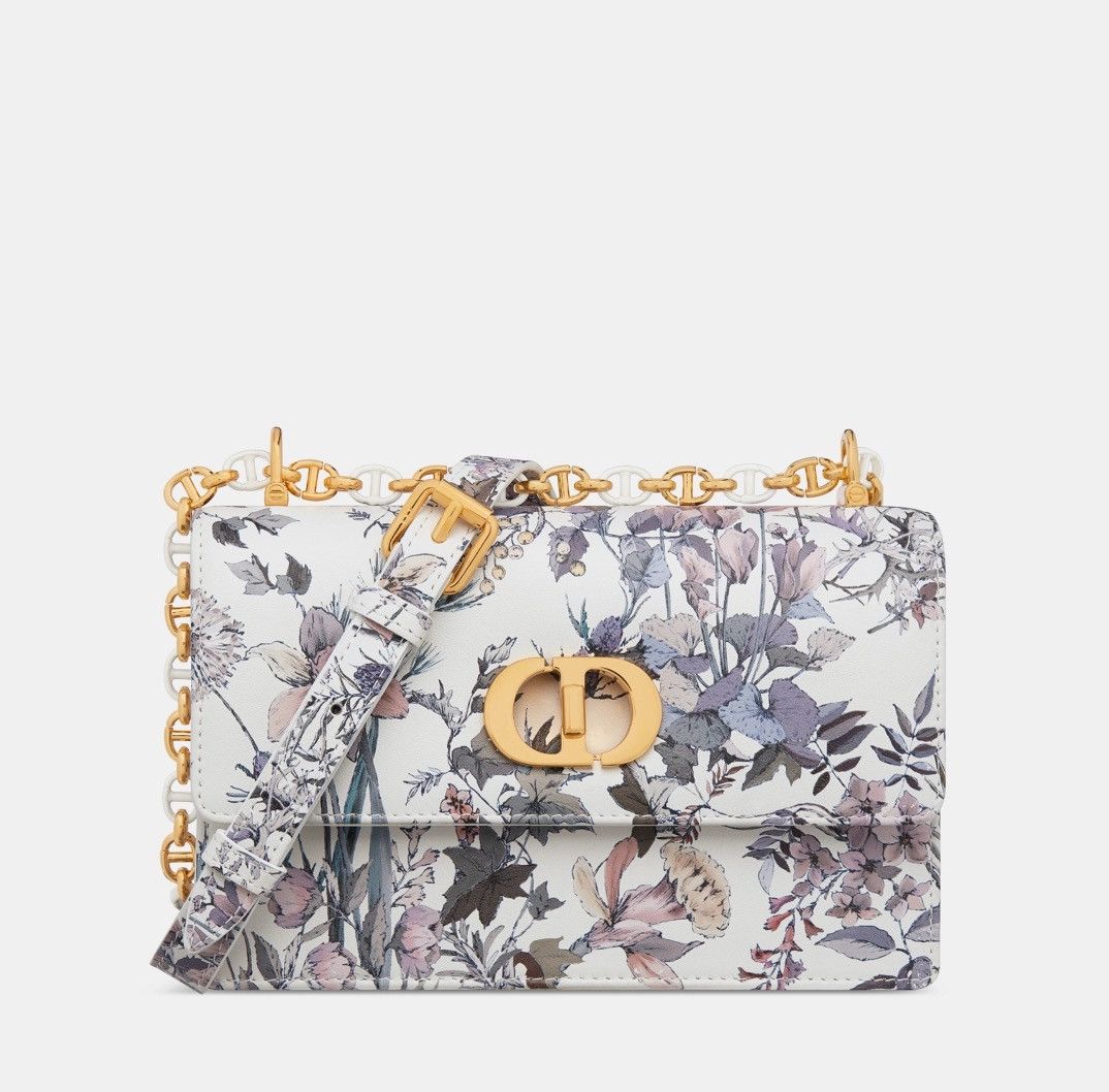 Dior MISS CARO MINI BAG White Multicolor Dior 4 Saisons Size ONE SIZE - 2 Thumbnail