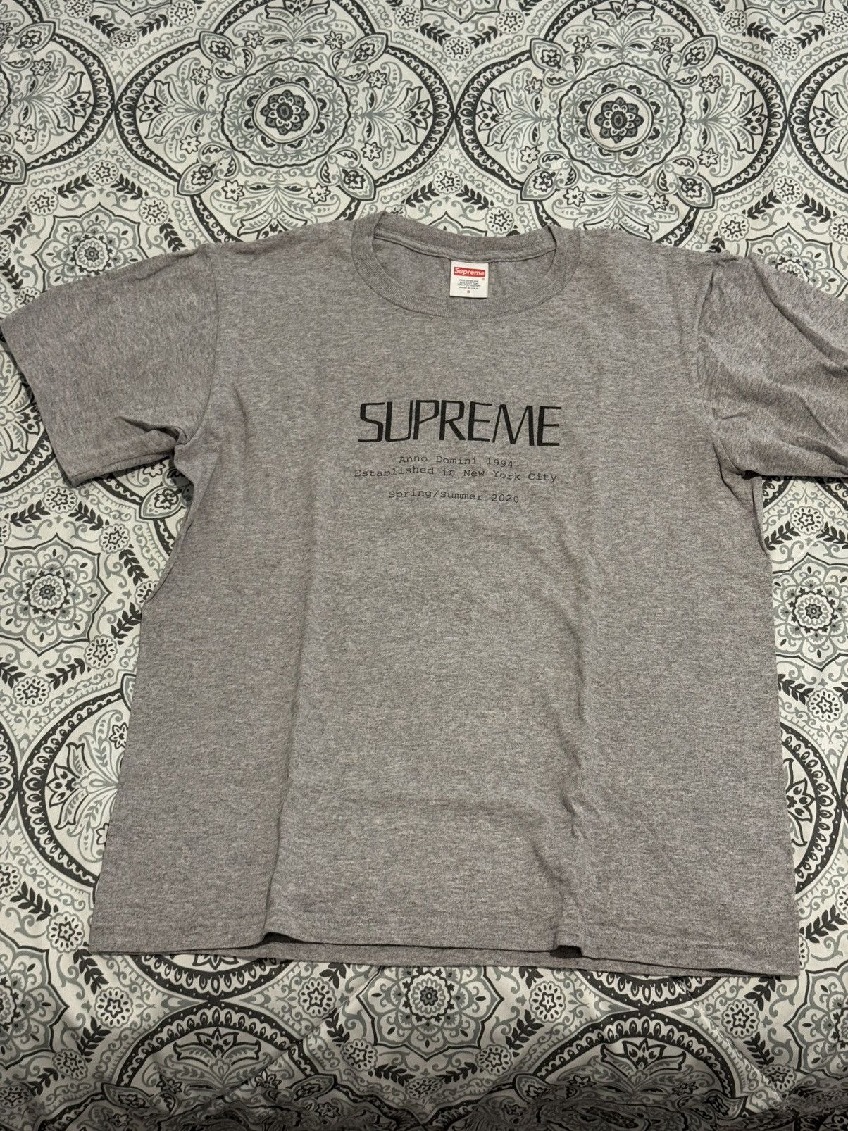 Supreme Anno Domini SS20 Size US S / EU 44-46 / 1 - 1 Thumbnail