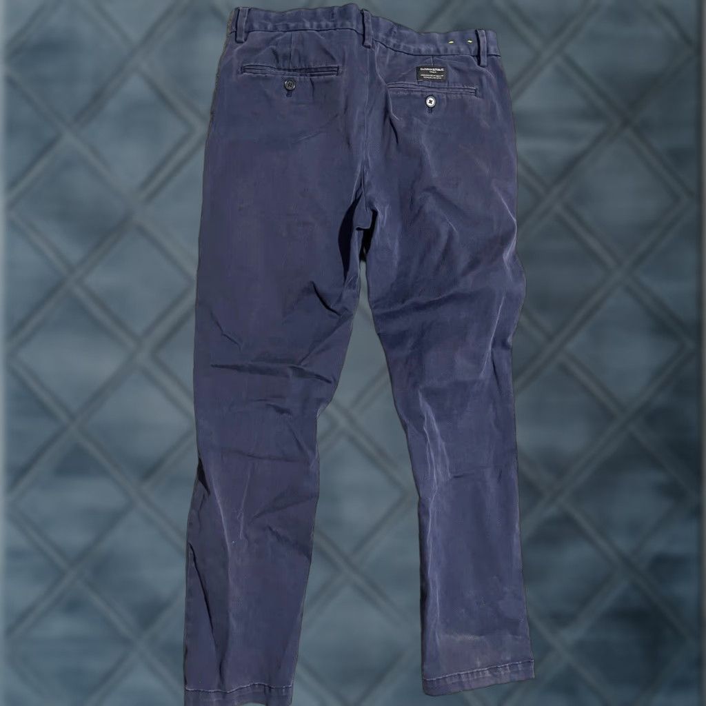 Banana Republic VINTAGE Banana Republic Men's Skinny Fit Chino Pants 33x32 Blue Stretch Casual Office Smart Size US 33 - 1 Thumbnail