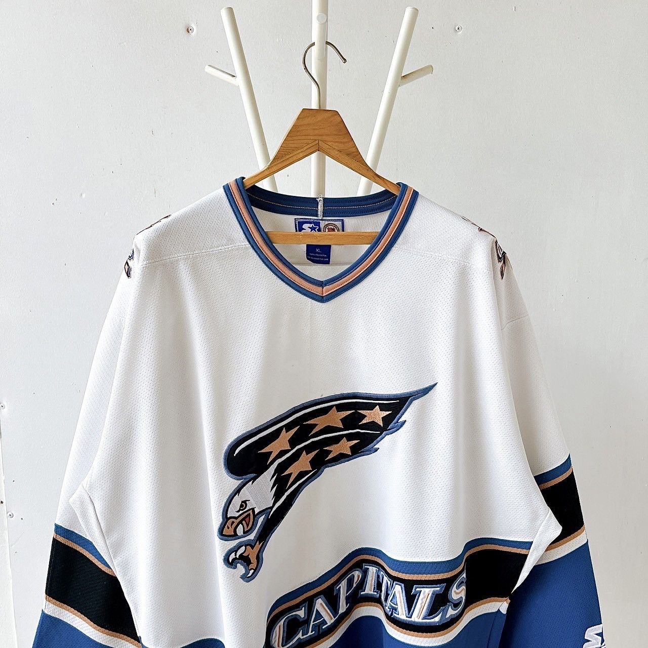 Starter × Vintage 90s Washington Capitals NHL jersey/ XL Size US XL / EU 56 / 4 - 3 Thumbnail
