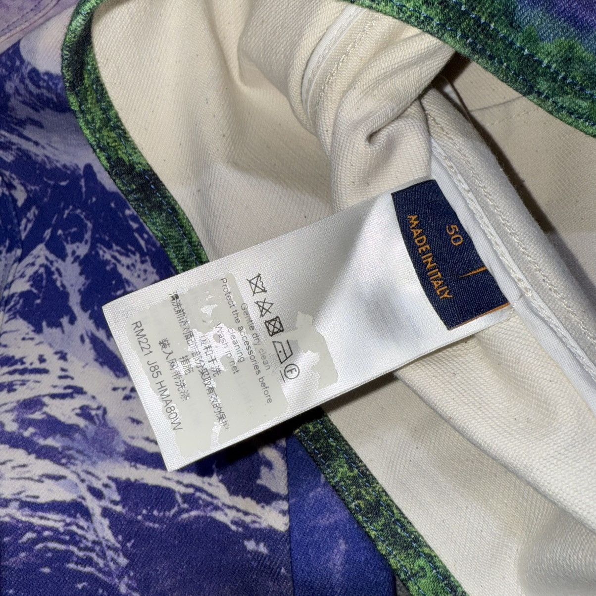 Louis Vuitton Louis Vuitton x Virgil Abloh SS22 Landscape Denim Jacket Size US L / EU 52-54 / 3 - 11 Thumbnail