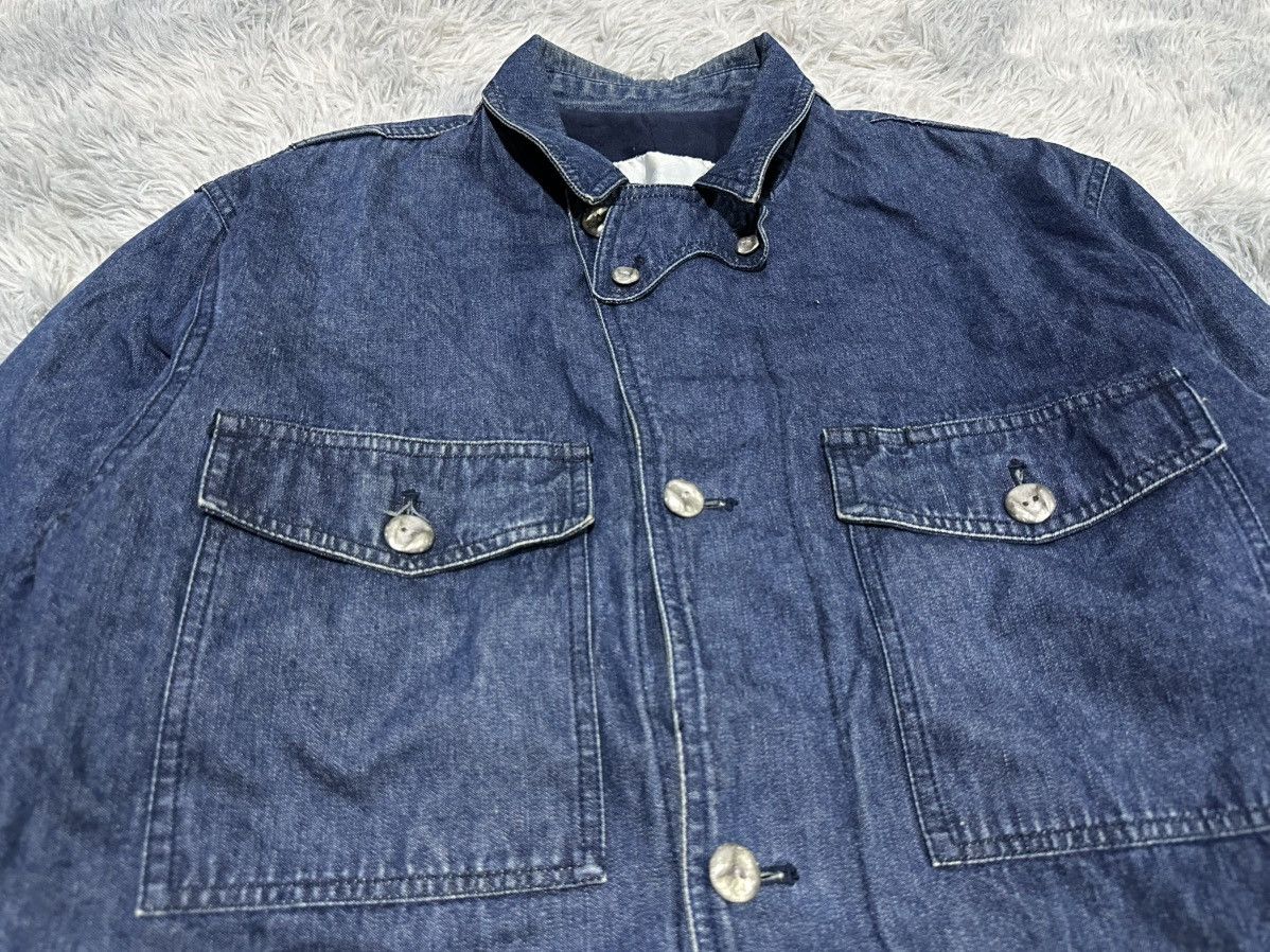 Issey Miyake 🔥Archived 80s Jean Of Plantation Issey Miyake Denim Jacket Size US XL / EU 56 / 4 - 4 Thumbnail
