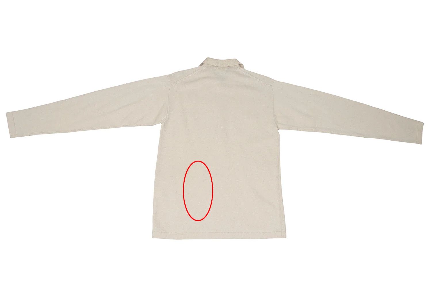 Jean Paul Gaultier Wool Polo Knit Sweater in Cream Size M Size US M / EU 48-50 / 2 - 13 Thumbnail