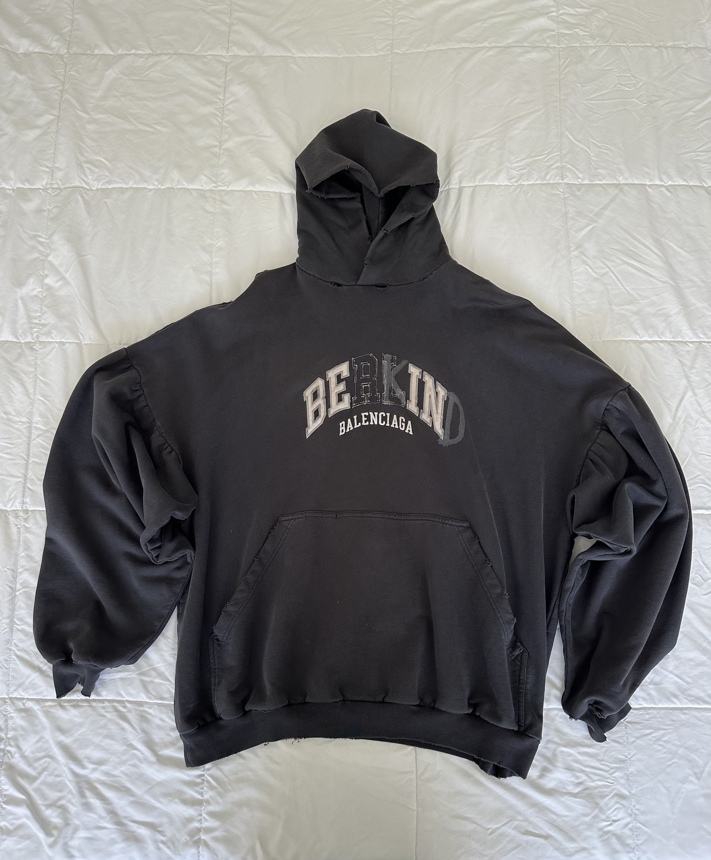 Balenciaga Balenciaga 23FW “Be Kind” Hoodie S | Grailed