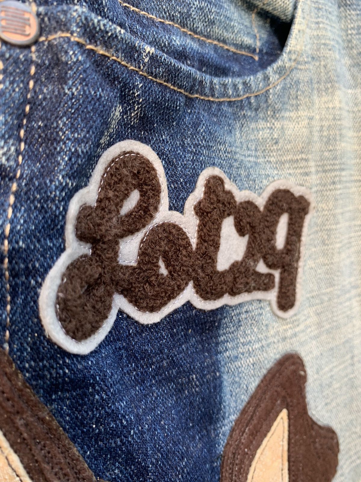 Cartoon Network Lot 29 Wile E. Coyote Road Runner Baggy Denim Pants Size US 32 / EU 48 - 10 Thumbnail