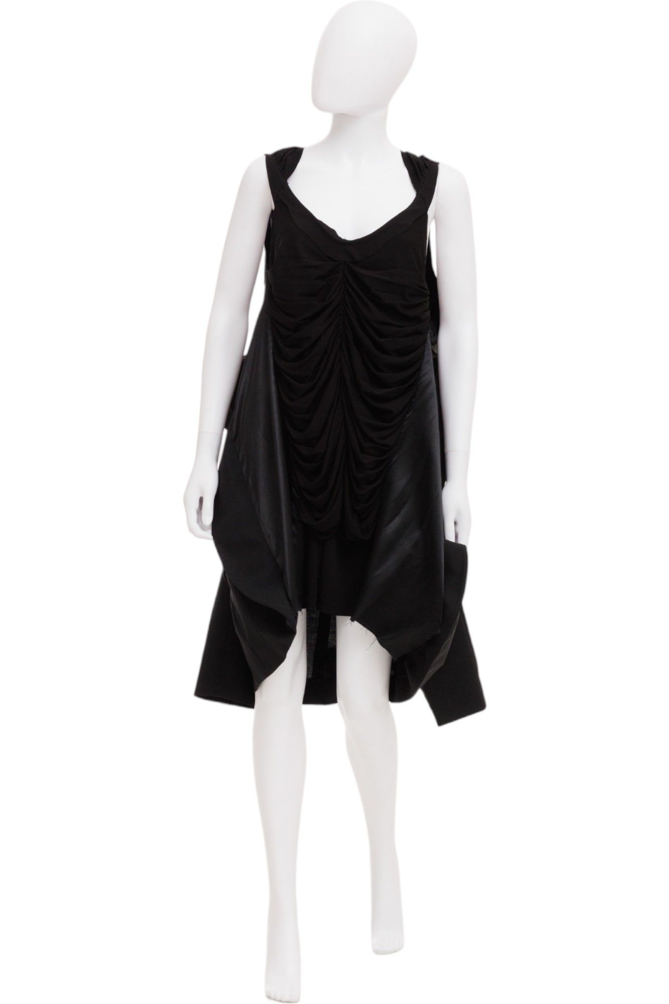 John Galliano × Maison Margiela S/S 2018 Double Layered Reconstructed Blazer Dress Size S / US 4 / IT 40 - 5 Thumbnail