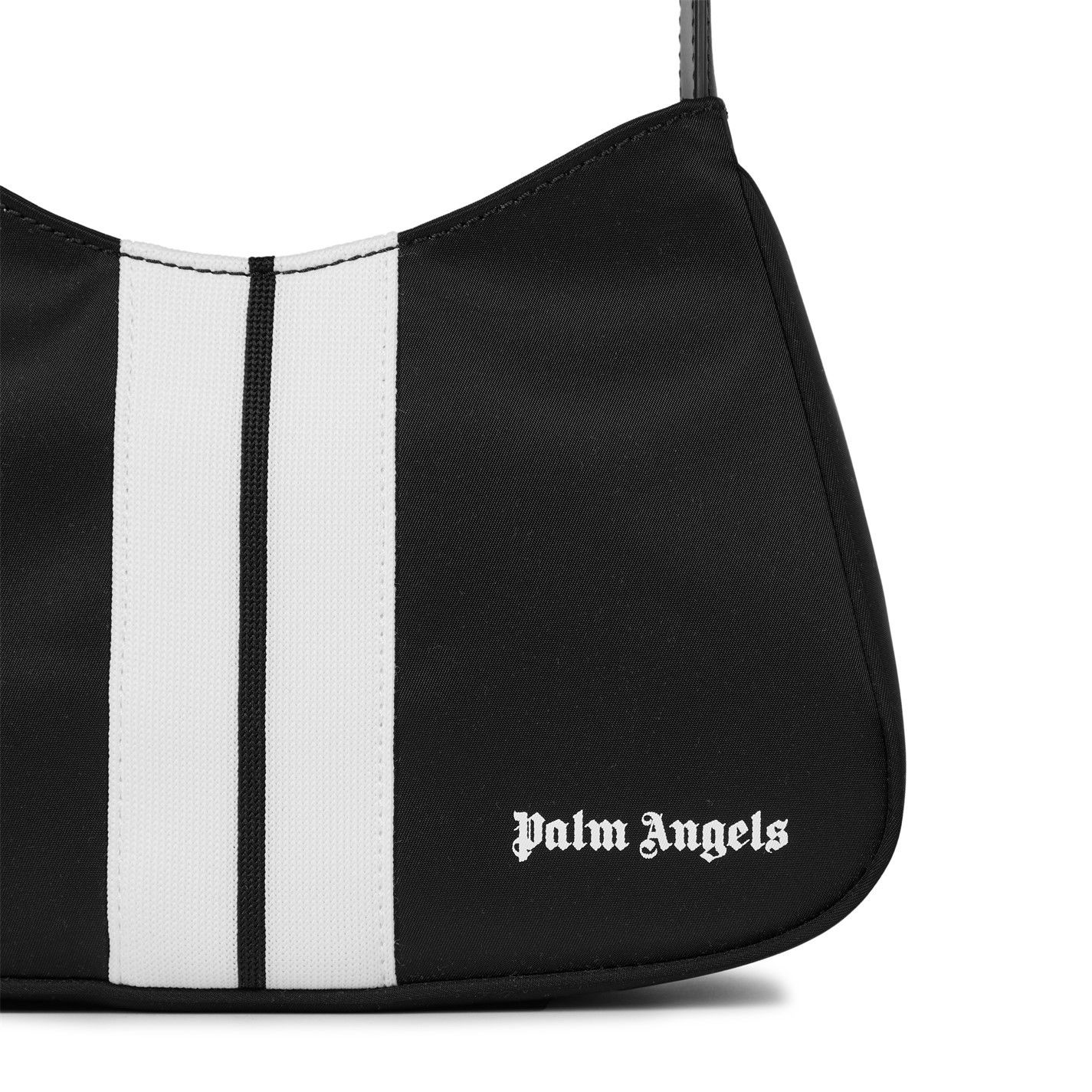 Palm Angels o1g2r1mq0325 Size: OS / Venice Track Hobo Bag Black & White Size ONE SIZE - 4 Thumbnail
