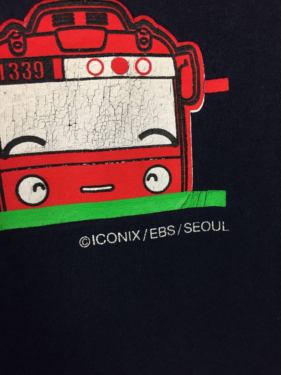 Anime × Cartoon Network × Vintage Tayo The Little Bus Korean 3D Animated TV Series Tee Size US L / EU 52-54 / 3 - 5 Thumbnail