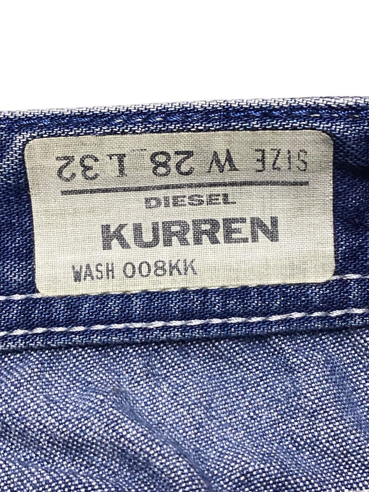 Diesel Vintage Diesel Kurren Wash 008KK Distressed Baggy Jeans Size US 31 - 18 Thumbnail