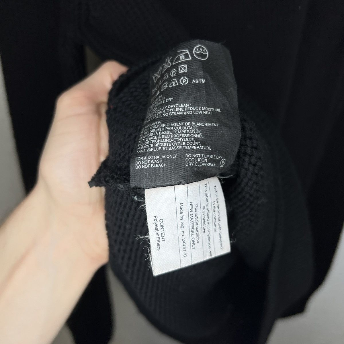 Prada Prada Sweater Knitwear Turtleneck Black Wool Nylon Size M / US 6-8 / IT 42-44 - 7 Thumbnail