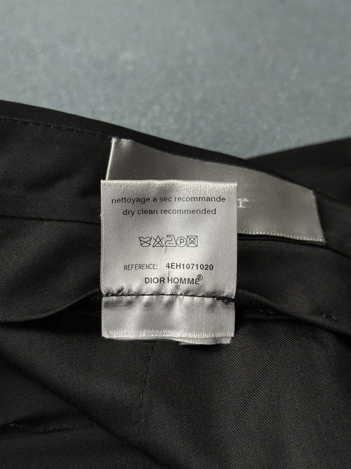 Dior DIOR Wool Black Trousers Pants Size: 54 (pants 38-40) Size US 38 / EU 54 - 5 Thumbnail
