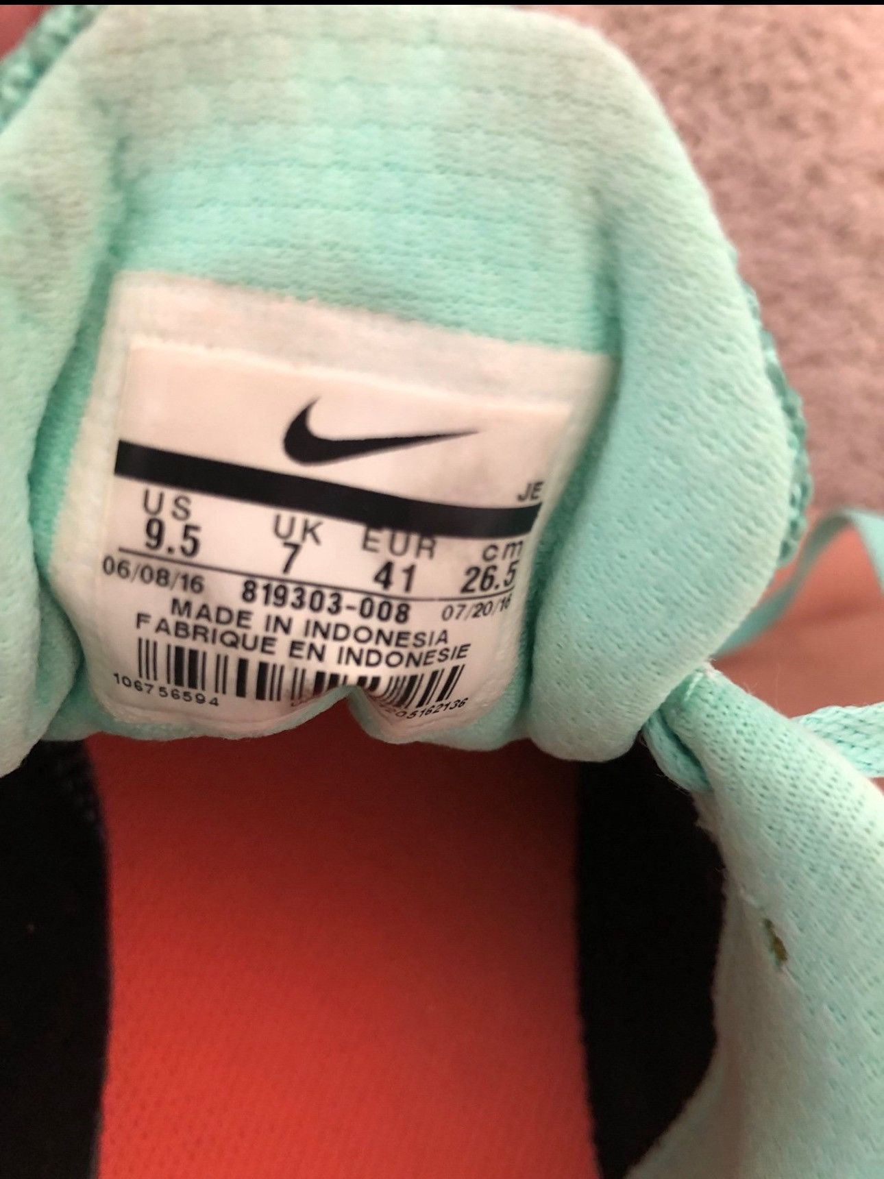Nike Nike Women's Revolution 3 Running Shoe Green Glow Size 9.5 Size US 9.5 / IT 39.5 - 7 Thumbnail