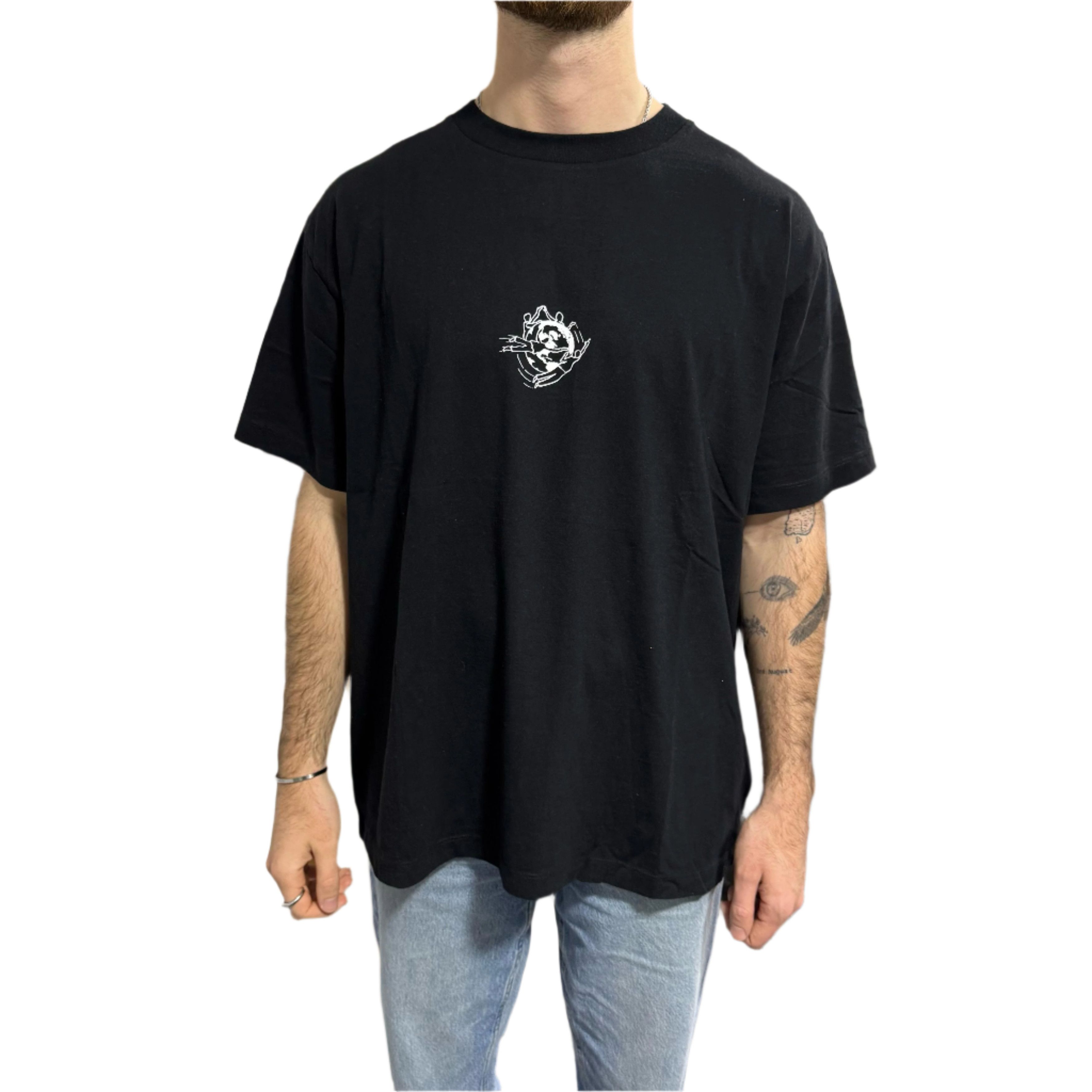 Off-White Black Half Arrow Embroidered Oversized T-Shirt Size US M / EU 48-50 / 2 - 3 Thumbnail