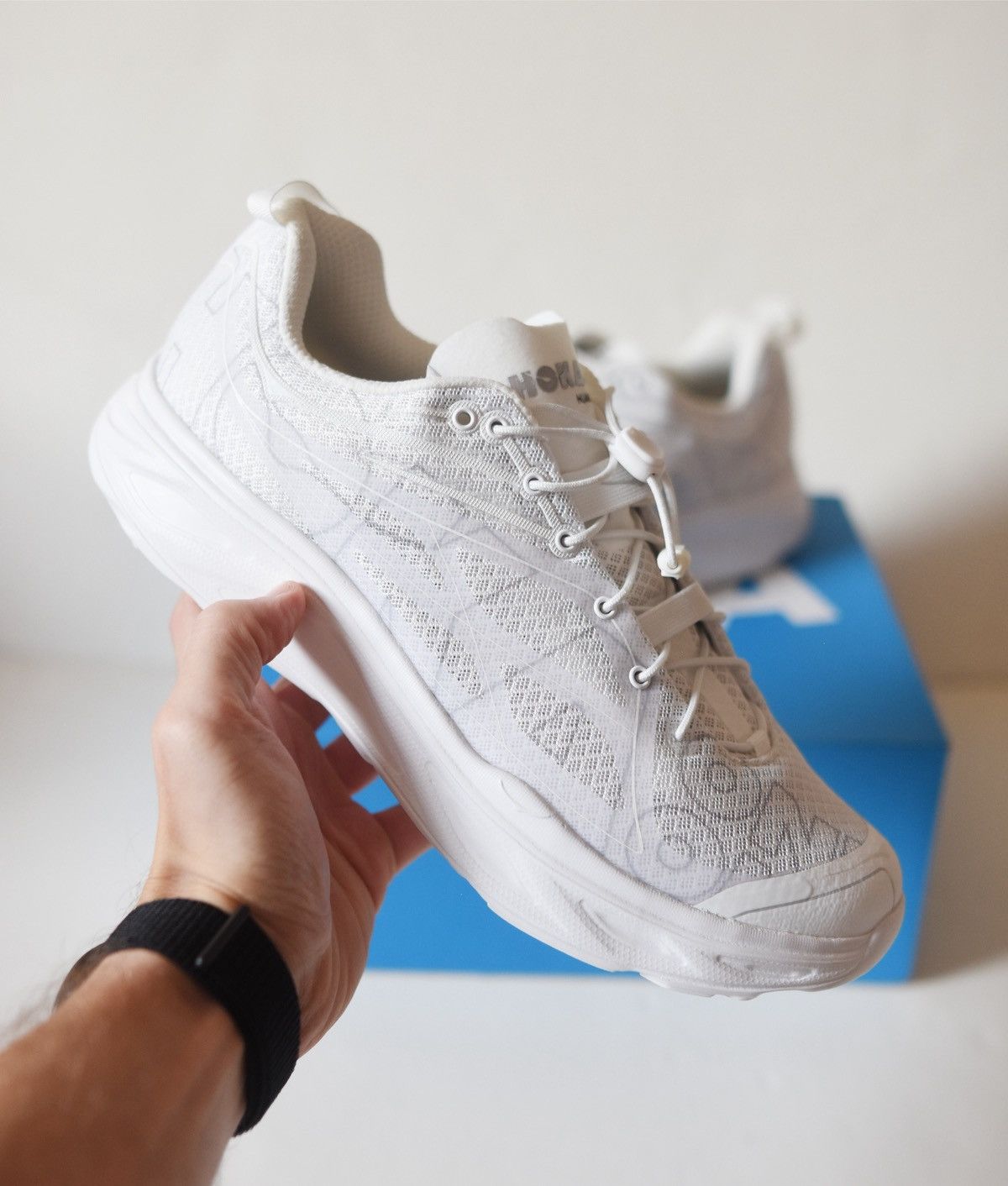 Hoka Hoka One One Huaka Origins 'White Grey' - 10us Size US 10 / EU 43 - 1 Thumbnail