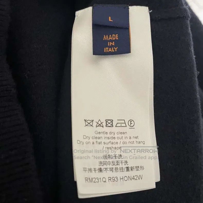 Louis Vuitton Louis Vuitton Monogram Long Sleeve Wool Sweater With Full Size US L / EU 52-54 / 3 - 5 Thumbnail