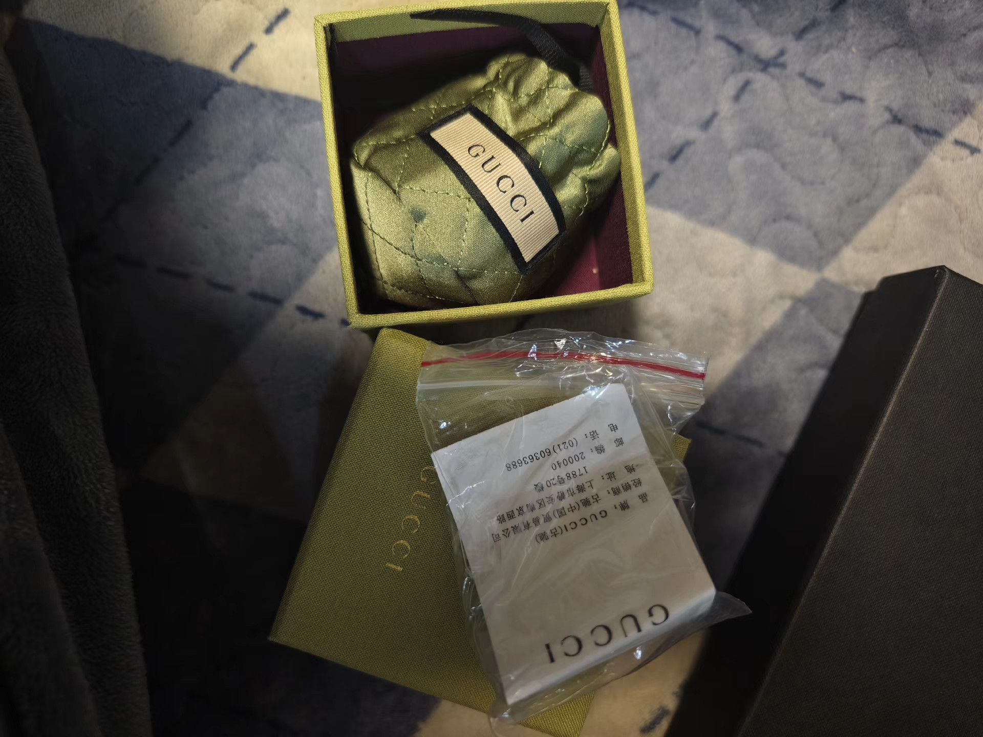 Gucci GUCCI × adidas collaboration ring Size ONE SIZE - 2 Thumbnail