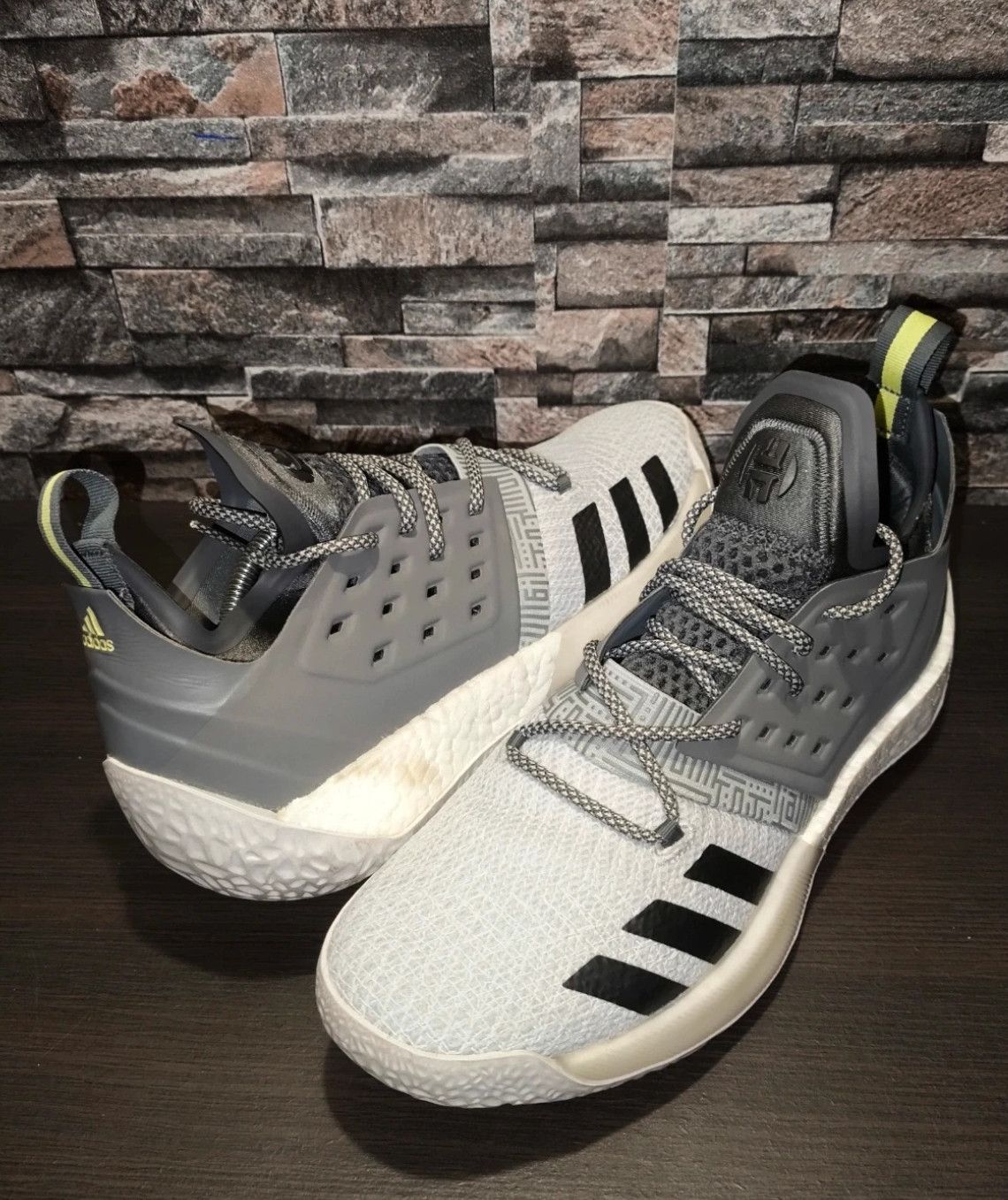 Adidas Adidas Harden Vol. 2 Basketball Sneakers Grey White Size 44 Size US 11 / EU 44 - 4 Thumbnail