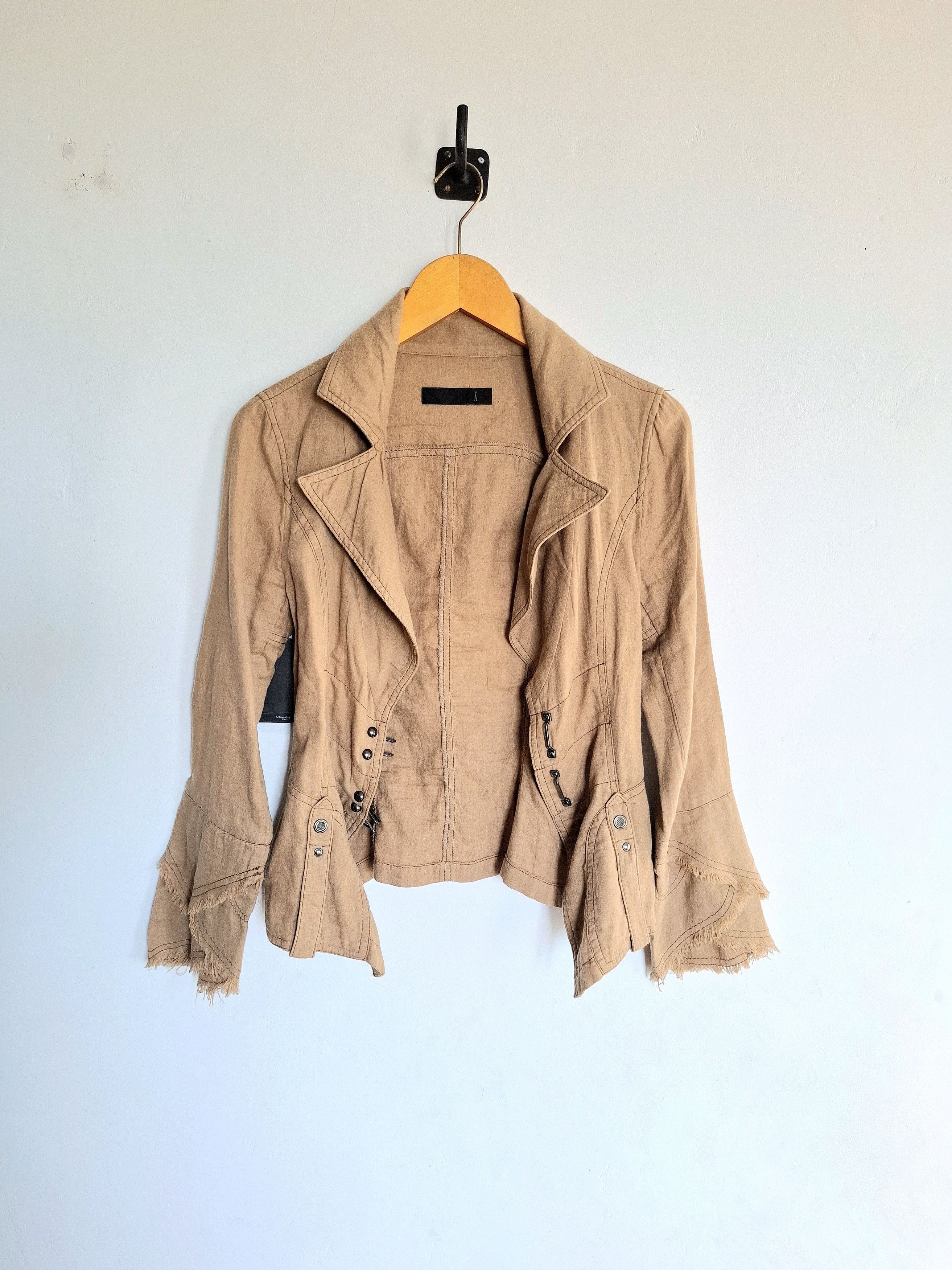 If Six Was Nine 🔥RARE🔥If Six Was Nine Style LUXXM Japan Linen Shirt Blazer Size US S / EU 44-46 / 1 - 2 Thumbnail