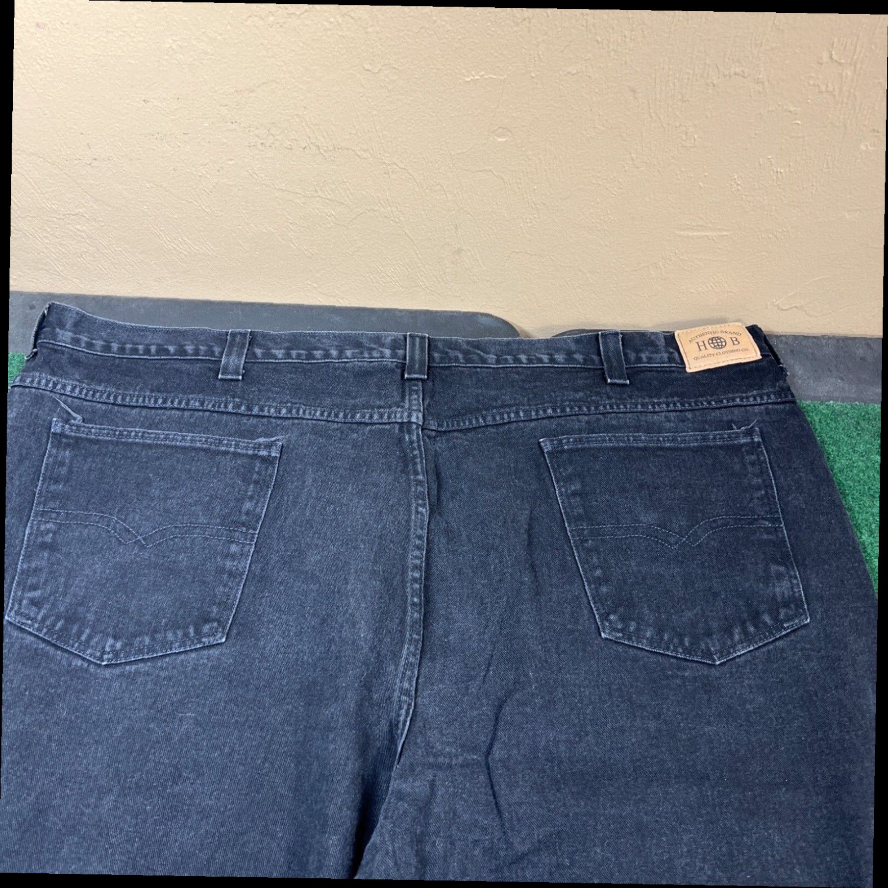Vintage Harbour Bay Size 54x30 Black Jeans See Photos for Measurements Also Size US 38 / EU 54 - 8 Thumbnail