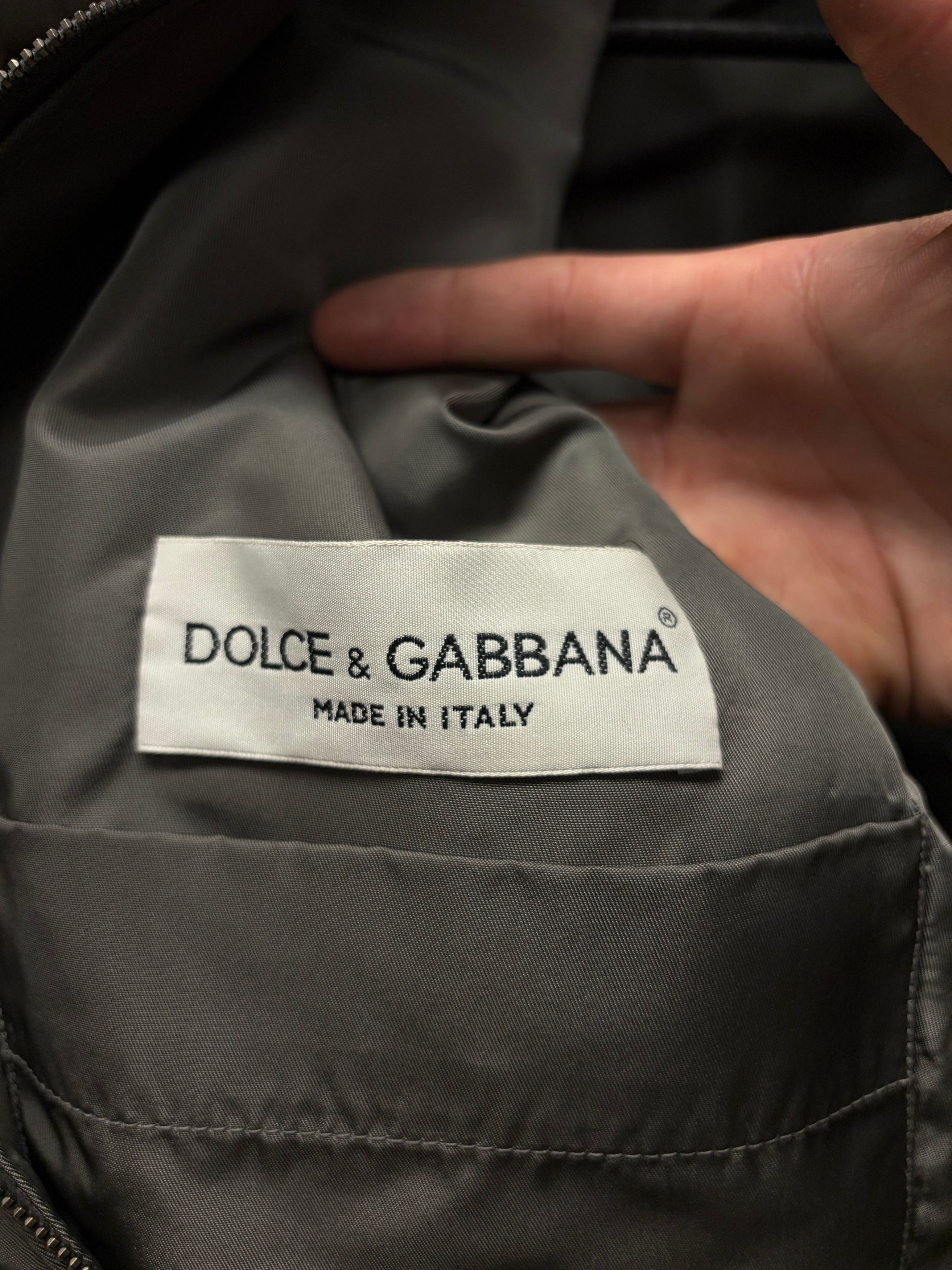 Dolce & Gabbana 2000s Dolce & Gabbana Military Inspired Quilted Zip-Up Jacket Size US M / EU 48-50 / 2 - 5 Thumbnail