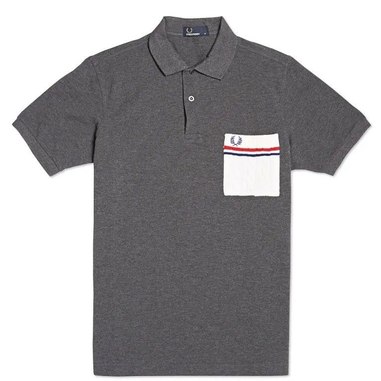 Fred Perry FRED PERRY BRITISH KNITTING PATTERNS KNITTED POCKET POLO Size US S / EU 44-46 / 1 - 1 Thumbnail