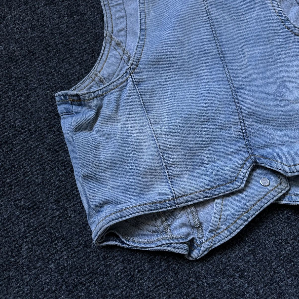 Hypebeast VTG Women’s Denim Vest By Pimkie Size M Y2K 00s USA Hype Size M / US 6-8 / IT 42-44 - 13 Thumbnail