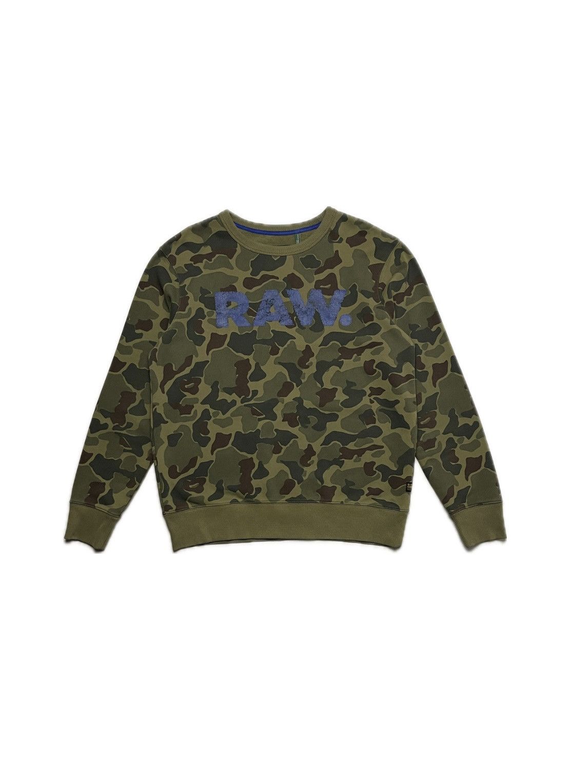 G-Star G-Star RAW camo heavyweight sweatshirt vintage military Size US L / EU 52-54 / 3 - 1 Thumbnail