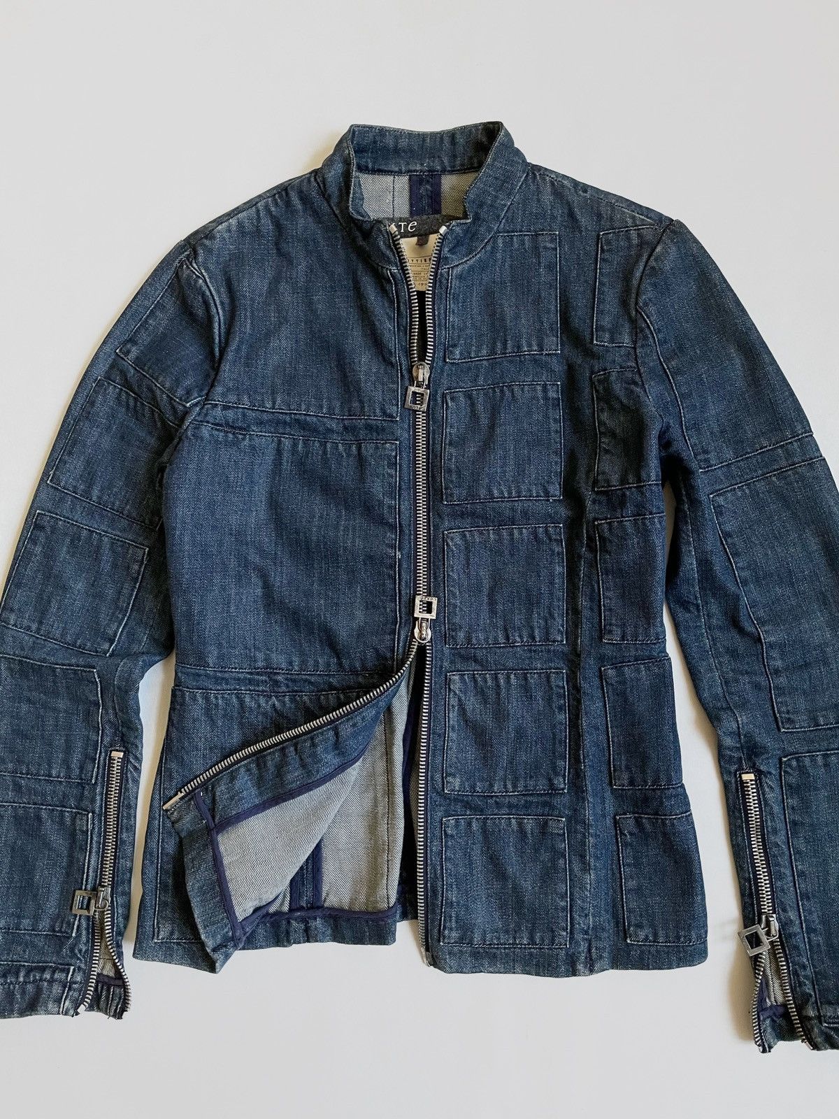 Vintage Vintage Archive Exte denim jakcet 2000s Size M / US 6-8 / IT 42-44 - 2 Thumbnail