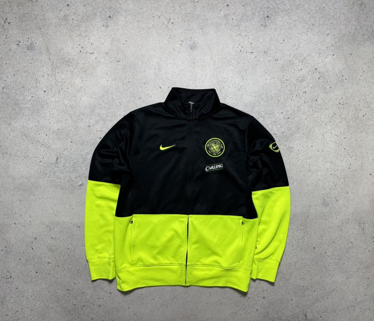 Nike FC Celtic Vintage Football Track Jacket Full Zip