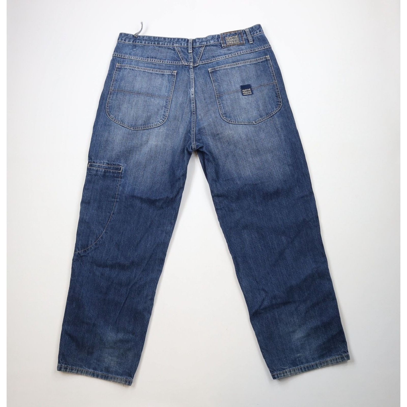 Marithe + Francois Girbaud × Vintage Vintage 90s Marithe Francois Girbaud Wide Leg Jeans Size US 40 / EU 56 - 8 Thumbnail