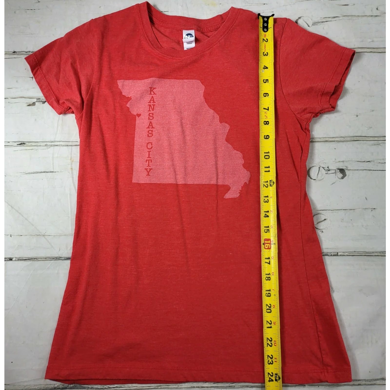 Vintage VINTAGE Kansas City MO Missouri Home Heart Red Short Sleeve T-Shirt Womens XL EUC Size XL / US 12-14 / IT 48-50 - 4 Thumbnail