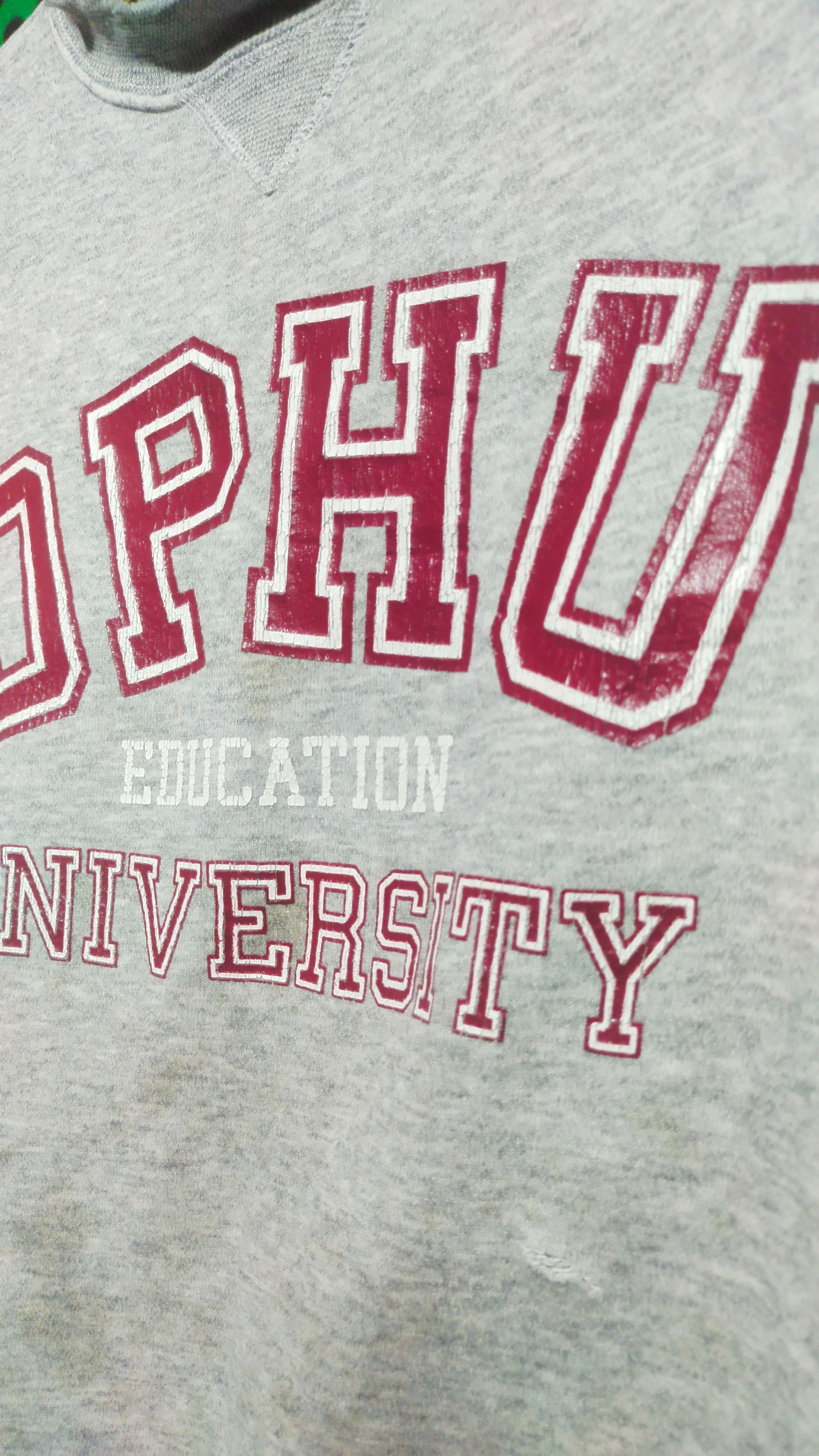 Vintage Vintage Ophu Education University Sweatshirts Size US L / EU 52-54 / 3 - 5 Thumbnail