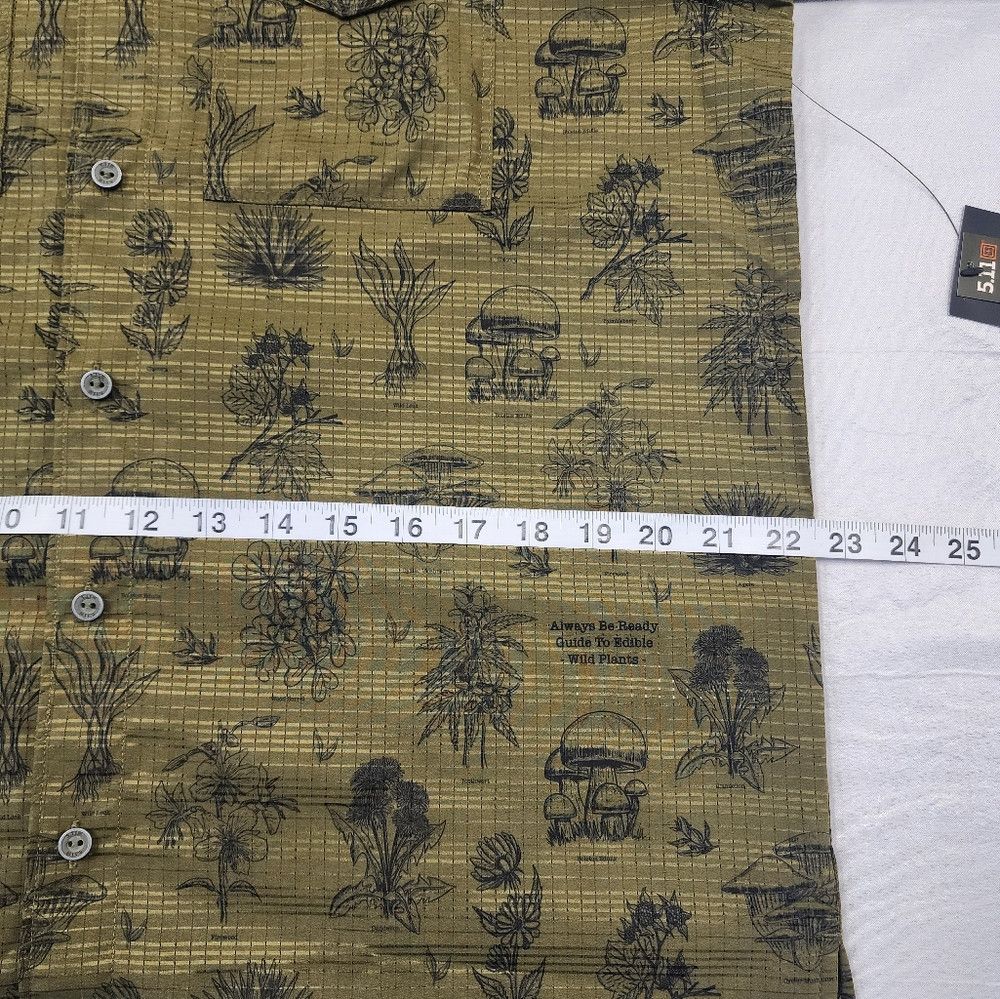 5.11 NWT 5.11 Field Green 206 Vay-Camo Vented 2 Pockets Shirt Size US S / EU 44-46 / 1 - 6 Thumbnail
