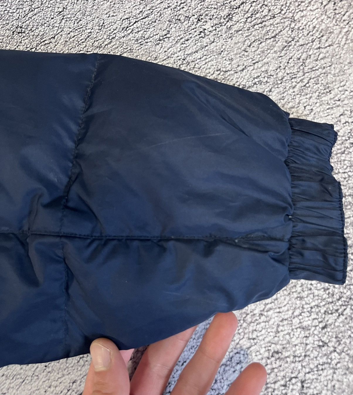 Nike Vintage Nike Down Puffer Jacket Blue Mini Swoosh Y2K 90s S Size US S / EU 44-46 / 1 - 14 Thumbnail