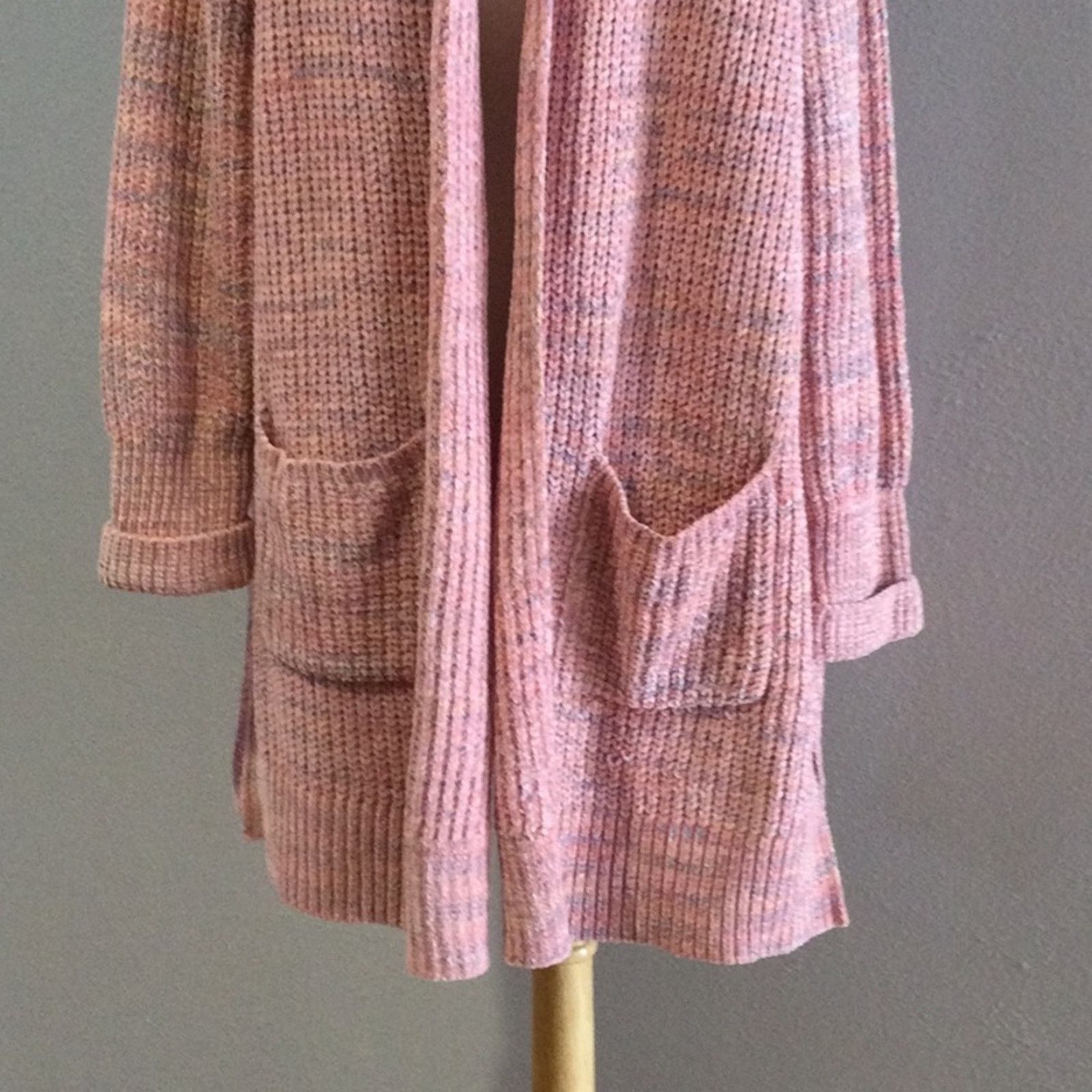 Other Absolutely Famous Rose Knitted Open Front Cardigan 3X NWT Size 3XL / US 20-22 - 3 Thumbnail