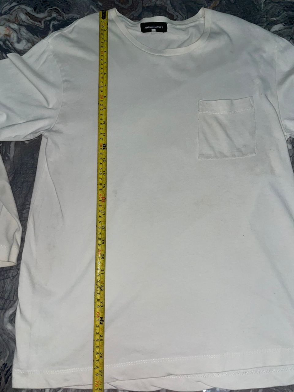 Vintage K7-06 ANTIQULOTHES white Sweater Size US M / EU 48-50 / 2 - 3 Thumbnail