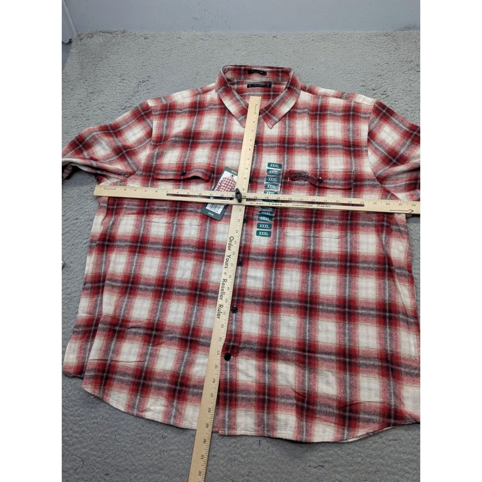 Lucky Brand Lucky Brand Flannel Shirt Men XXXL Multi Plaid Classic Fit Long Sleeve Button-Up Size US XXL / EU 58 / 5 - 3 Thumbnail