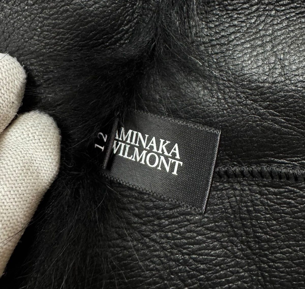 Other Aminaka Wilmont Fur Vest Belted Genuine Leather size 12 Size M / US 6-8 / IT 42-44 - 17 Thumbnail