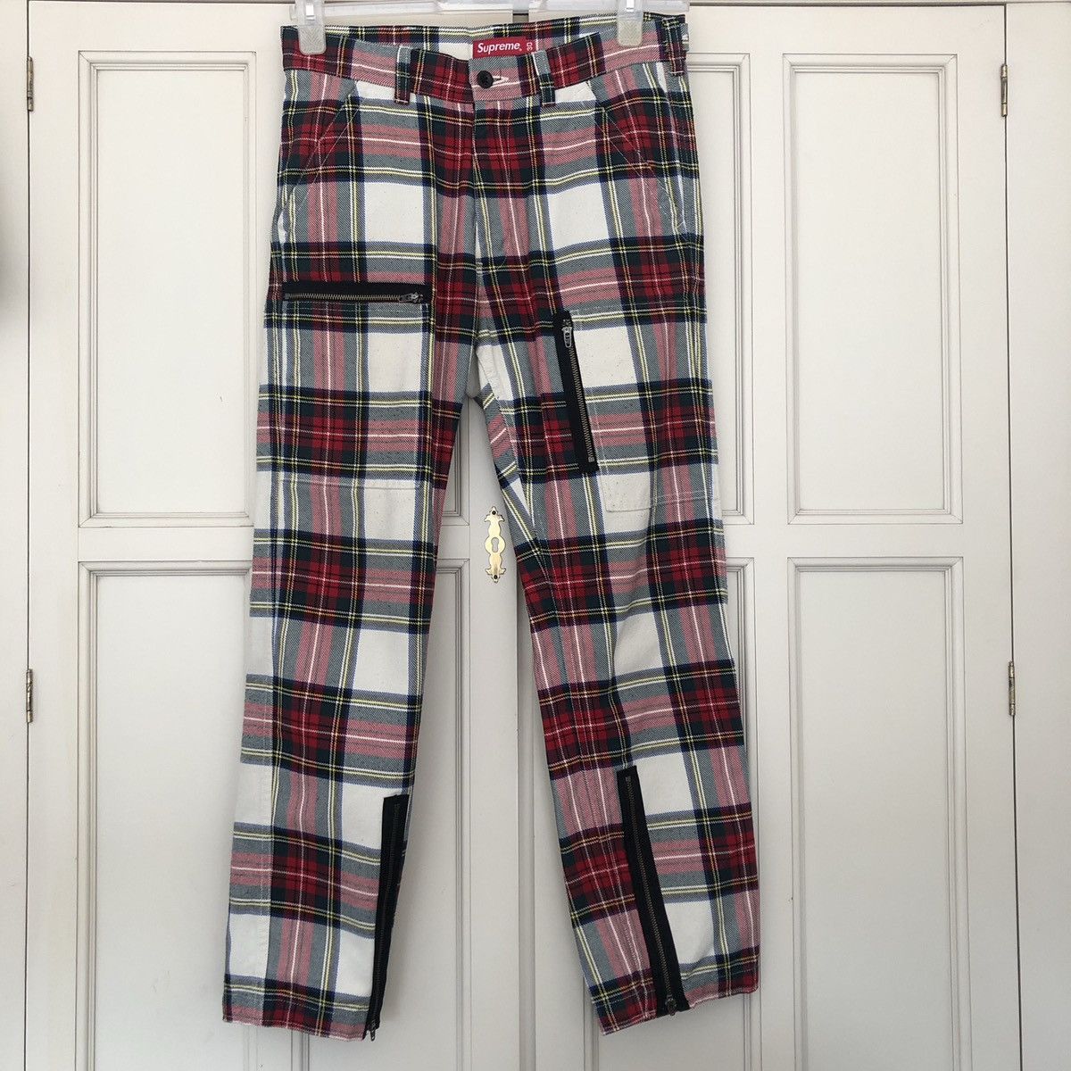 Supreme Supreme FW14 tartan flight pants Size US 30 / EU 46 - 1 Thumbnail