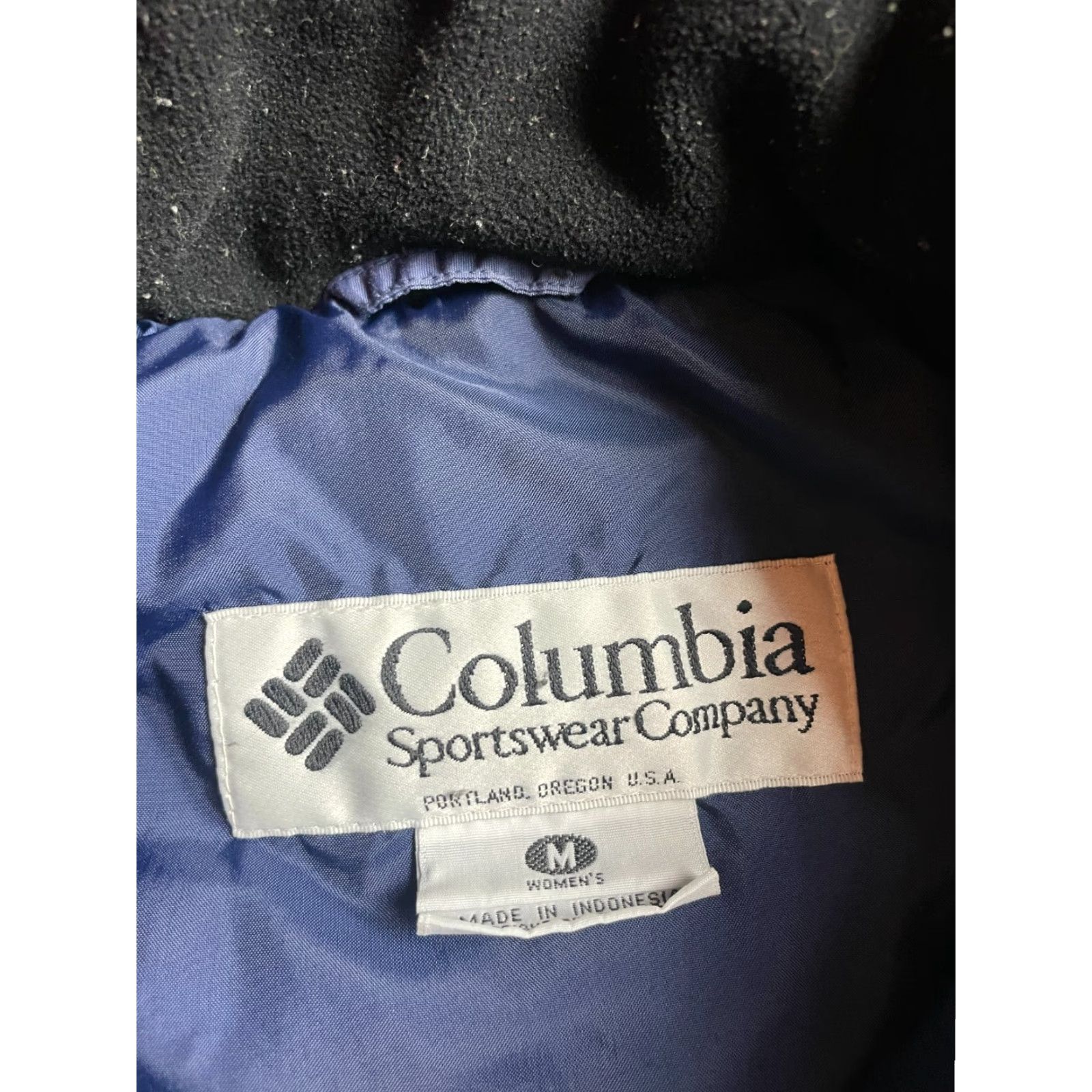 Vintage Columbia Vest Women's Size M Blue Puffer Vest Pockets Size M / US 6-8 / IT 42-44 - 5 Thumbnail