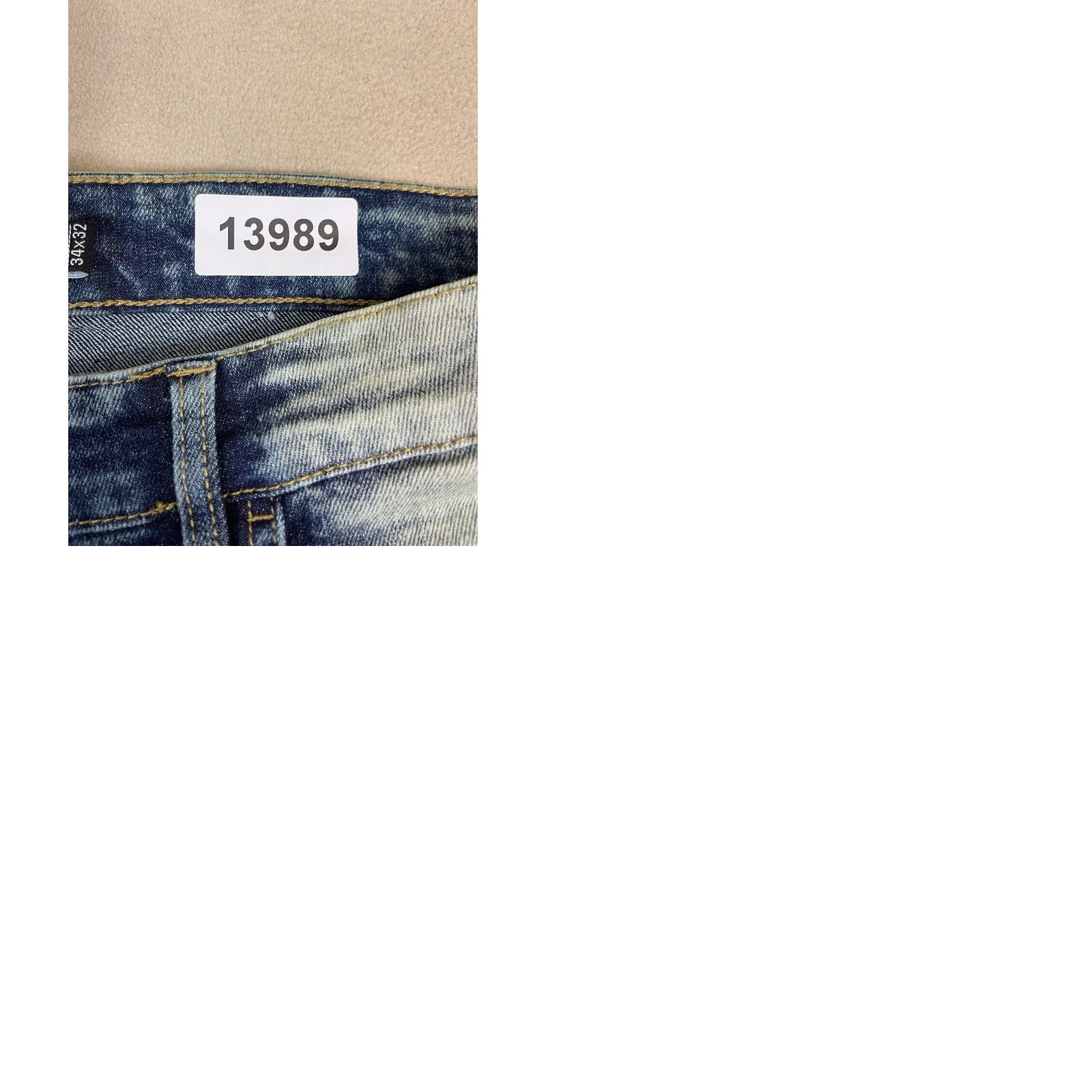 Southpole Southpole Jeans Adult 34x32 Blue Skinny Denim Casual Preppy Low Rise NWT Mens Size US 34 / EU 50 - 9 Thumbnail