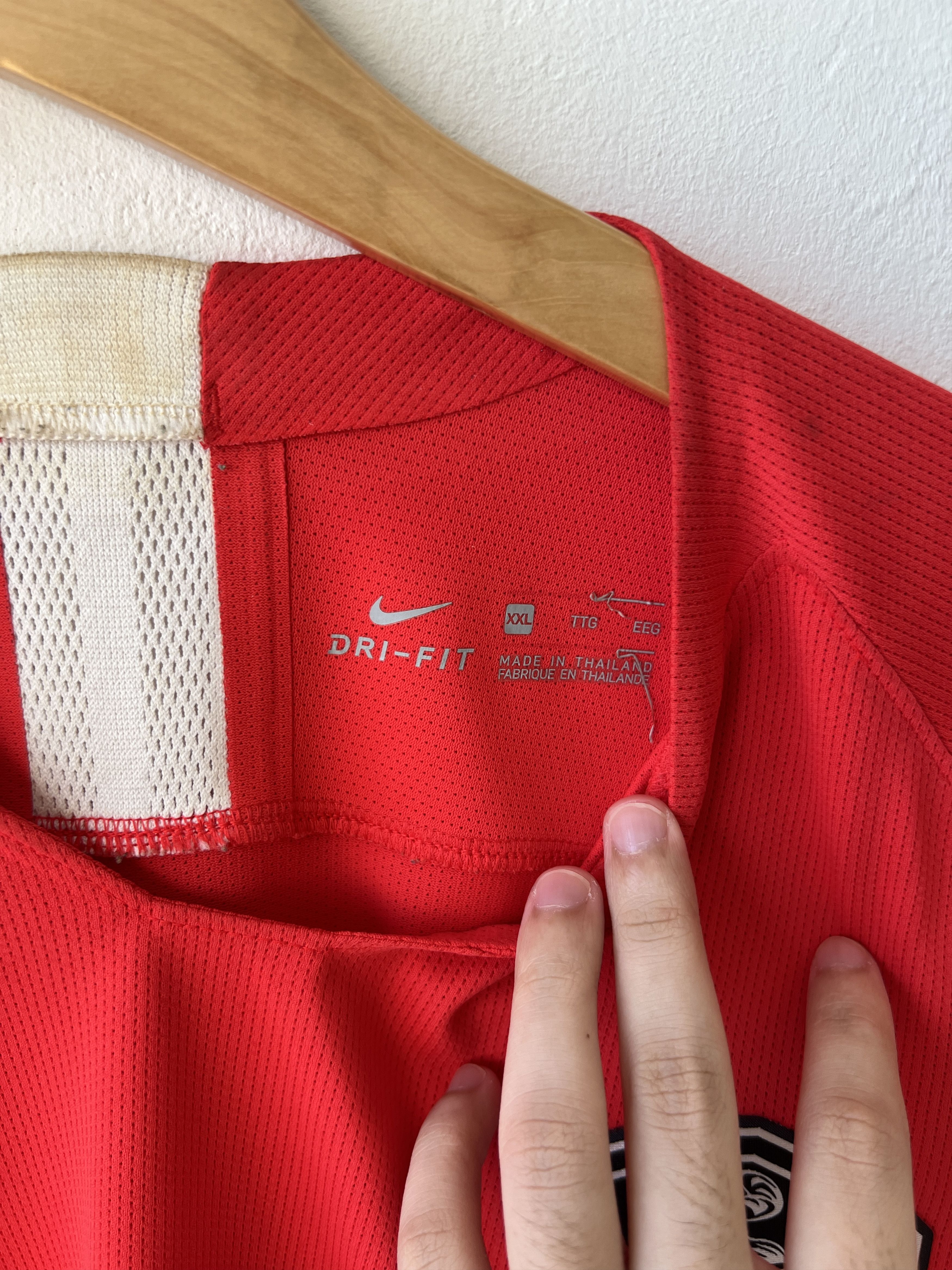 Nike (XL fits L) South Korea 2018-20 Home Player Version Kit Son Size US XL / EU 56 / 4 - 3 Thumbnail