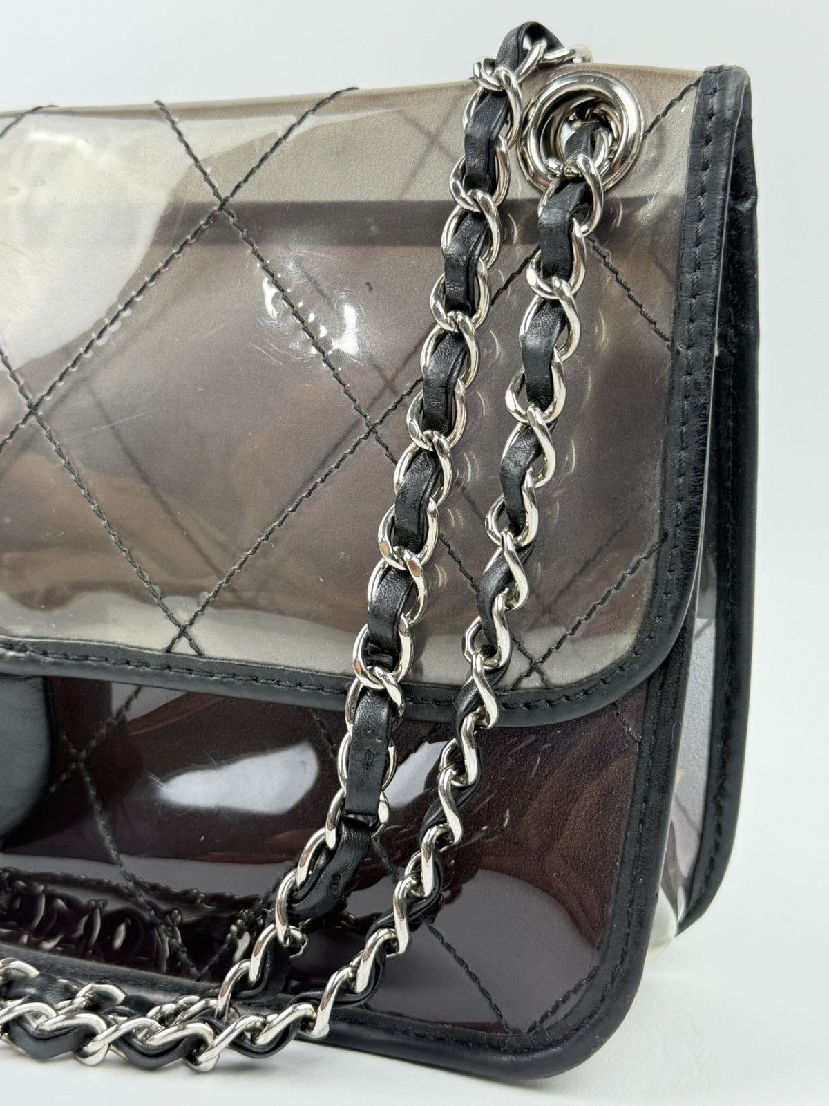 Chanel Chanel - 2006 - RARE - Transparent - Ombre - Flap Size ONE SIZE - 8 Thumbnail