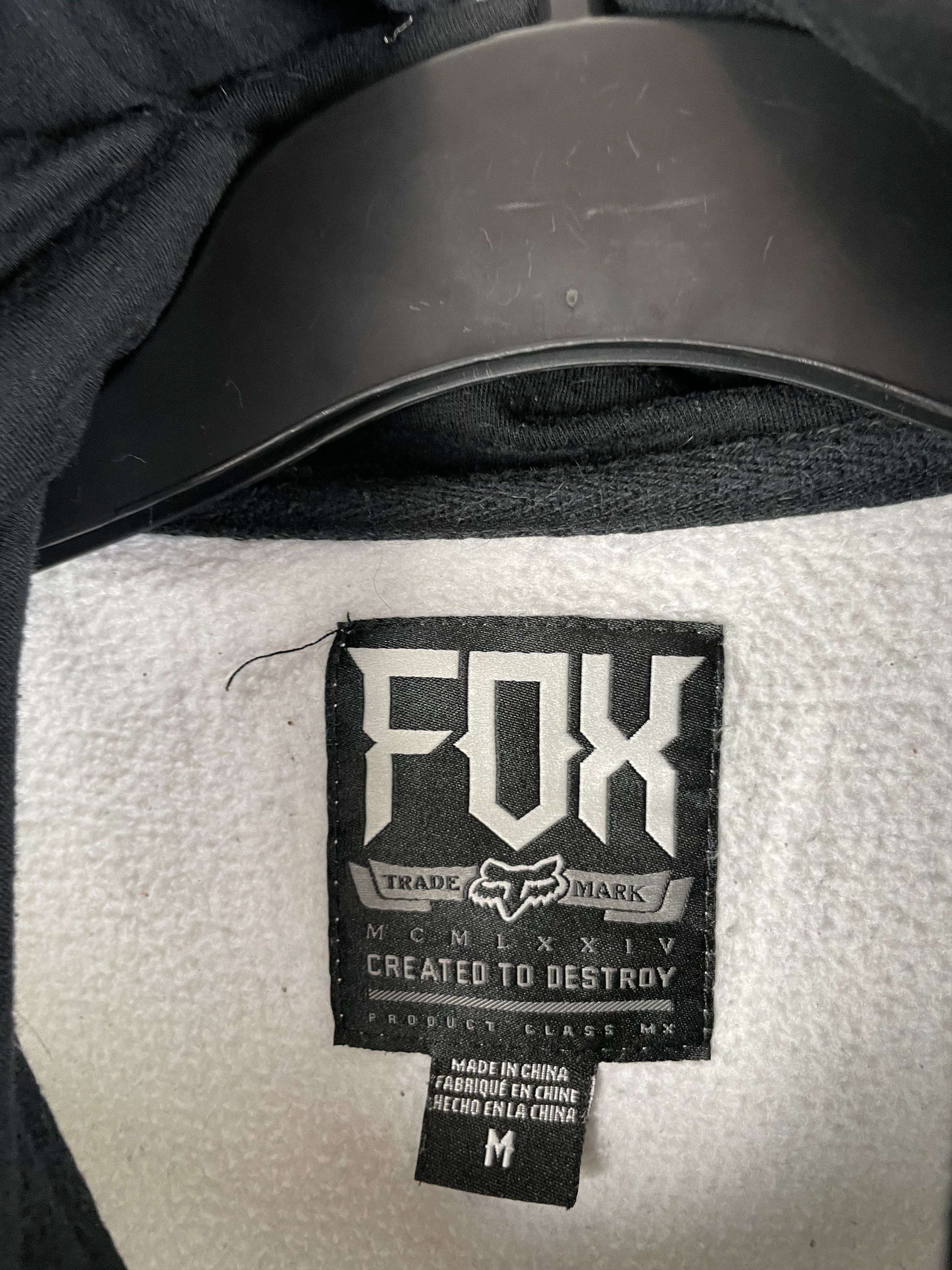 Fox Racing RARE Y2K FOX ZIP HOODIE Size US M / EU 48-50 / 2 - 4 Thumbnail
